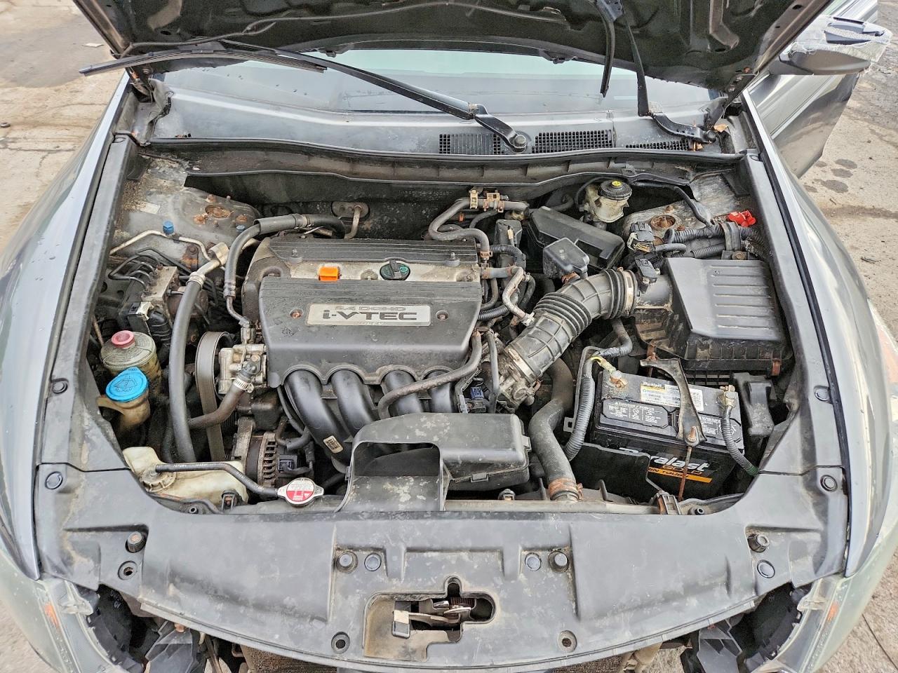 2008 Honda Accord Lx Gray vin: 1HGCP263X8A038574