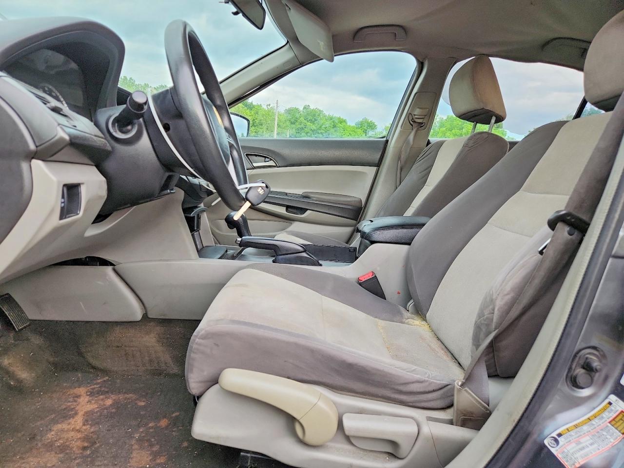 2008 Honda Accord Lx Gray vin: 1HGCP263X8A038574