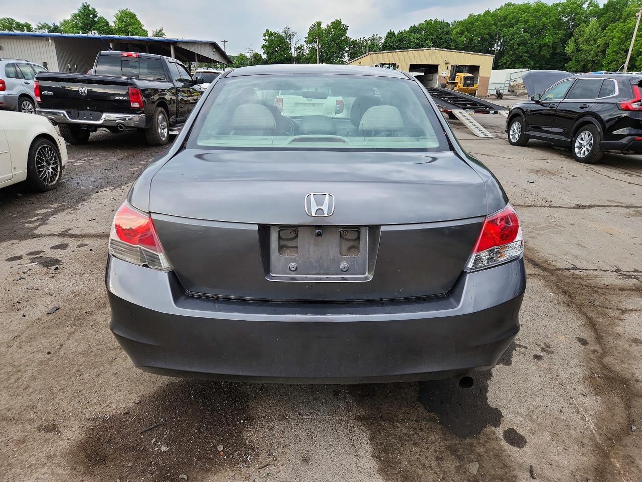 2008 Honda Accord Lx Gray vin: 1HGCP263X8A038574