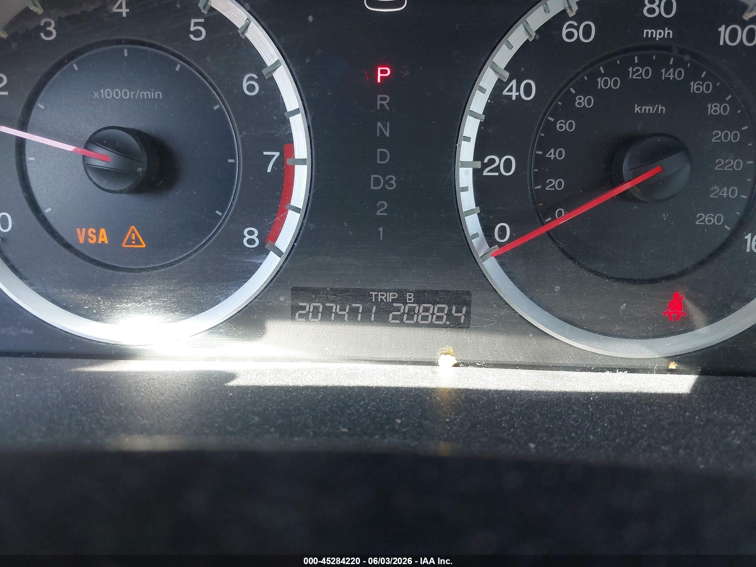 2008 Honda Accord 2.4 Lx Black vin: 1HGCP263X8A071624