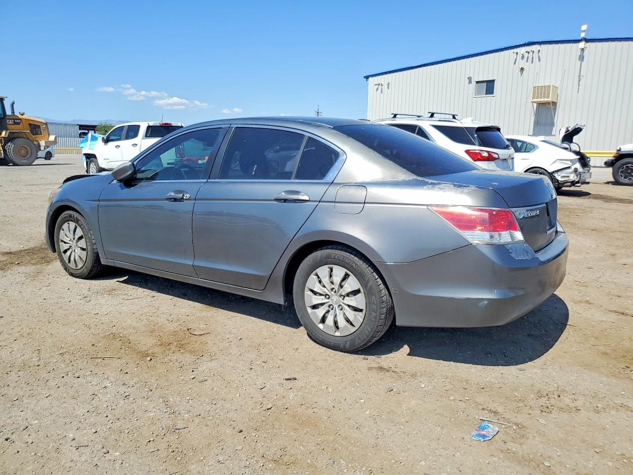 2008 Honda Accord Lx Gray vin: 1HGCP263X8A125522