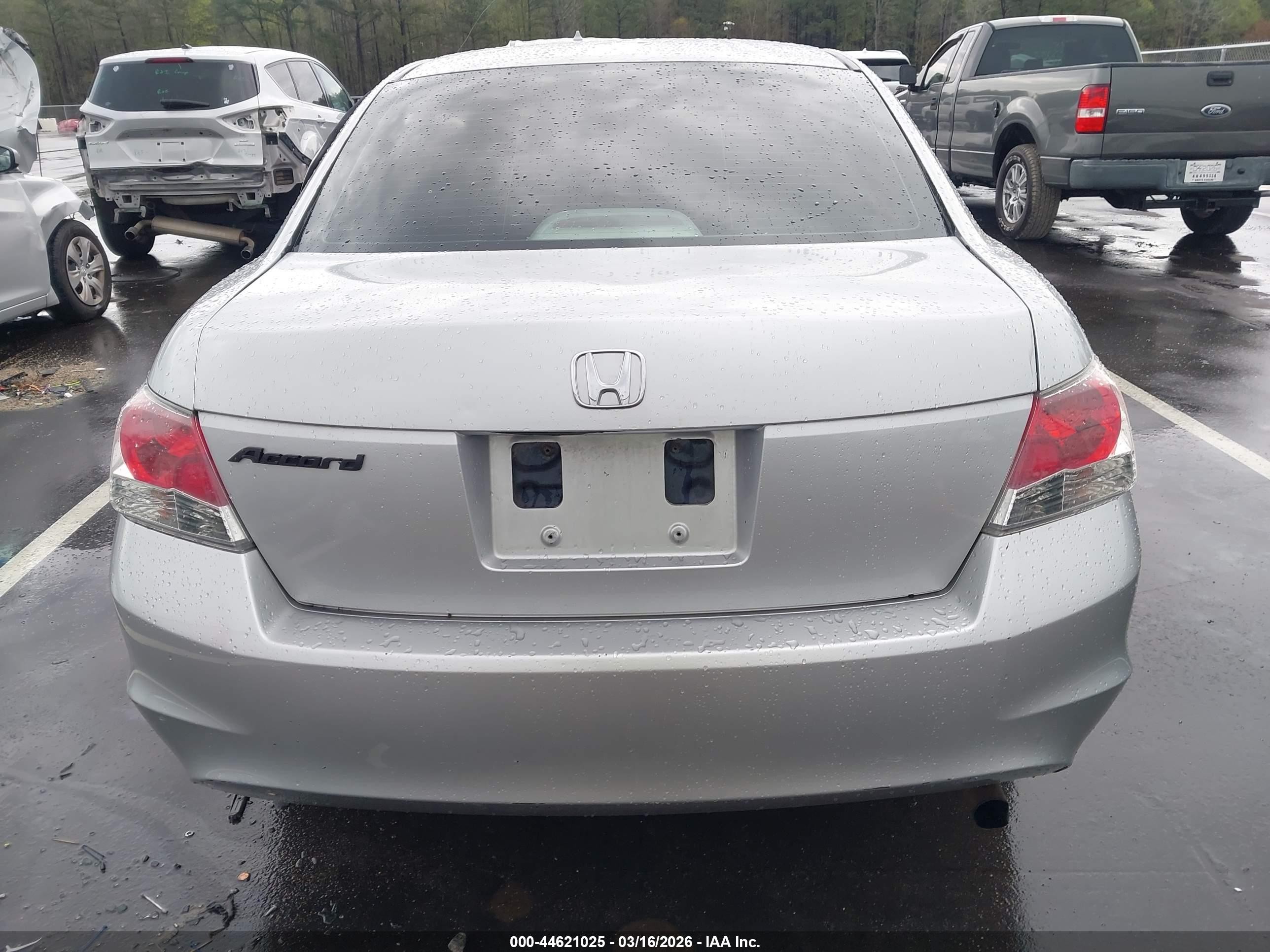 2008 Honda Accord 2.4 Lx Silver vin: 1HGCP263X8A127948