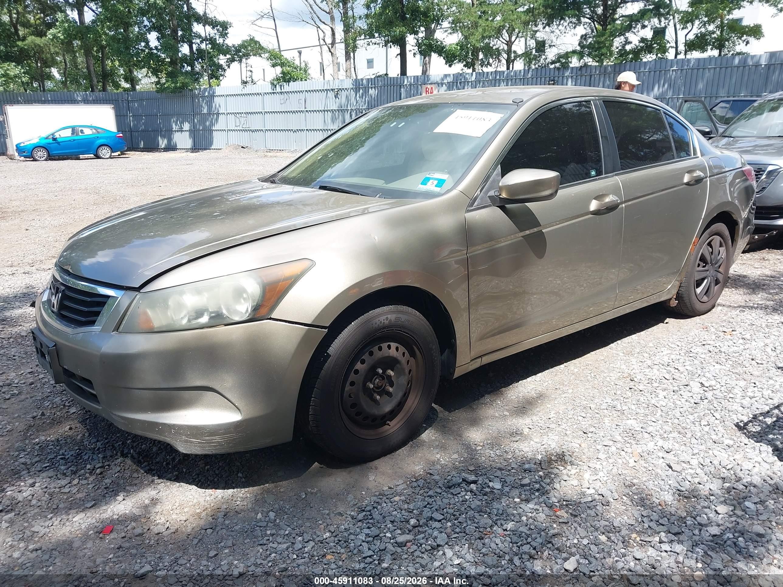 2008 Honda Accord 2.4 Lx Gold vin: 1HGCP263X8A150436