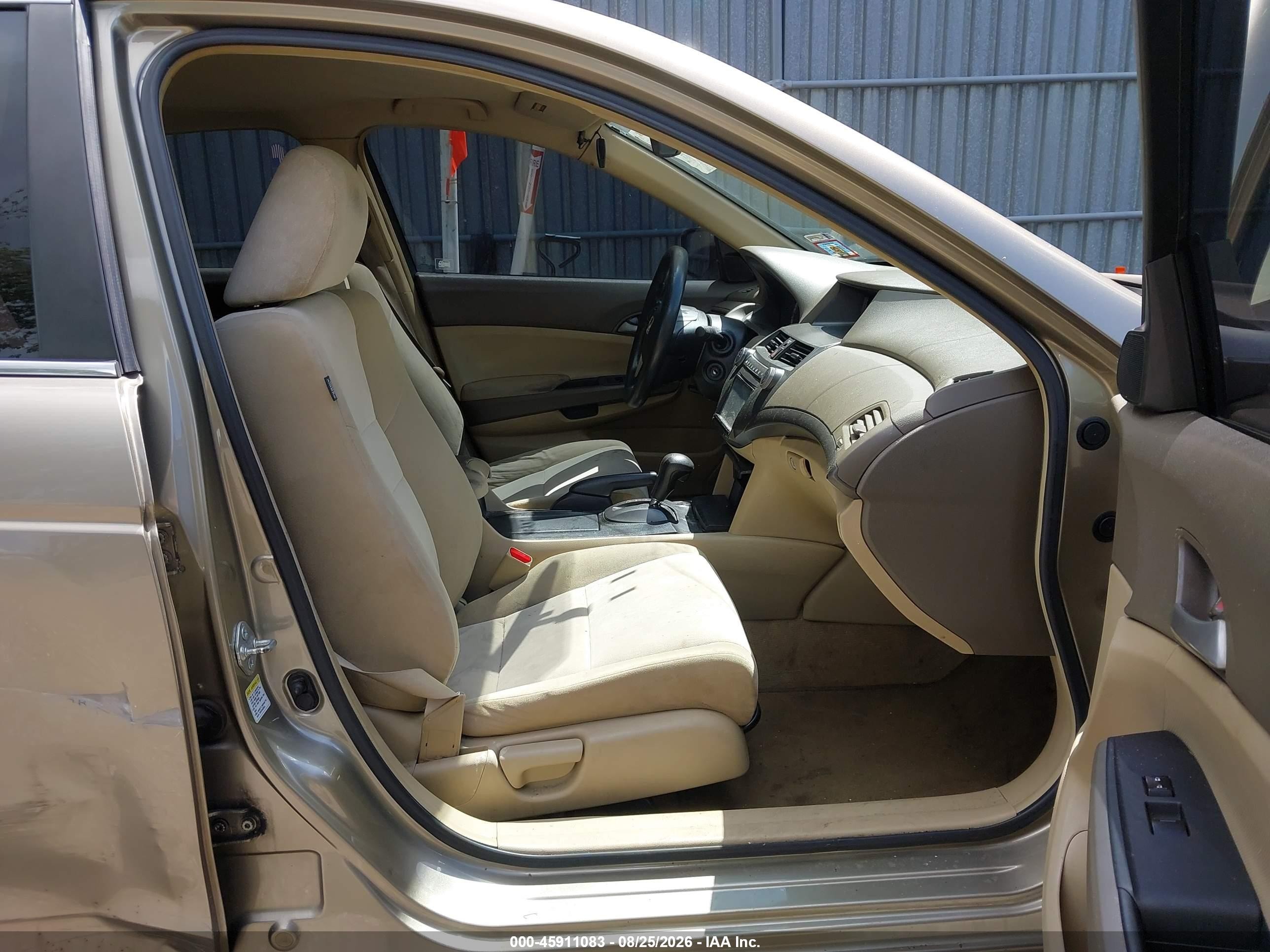 2008 Honda Accord 2.4 Lx Gold vin: 1HGCP263X8A150436
