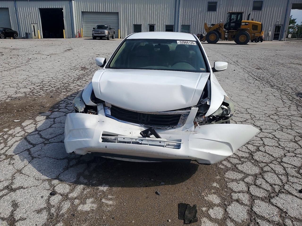 2008 Honda Accord Lx White vin: 1HGCP263X8A163722