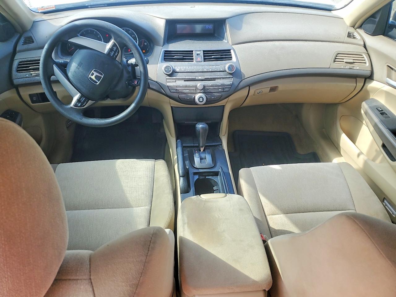 2008 Honda Accord Lx White vin: 1HGCP263X8A163722