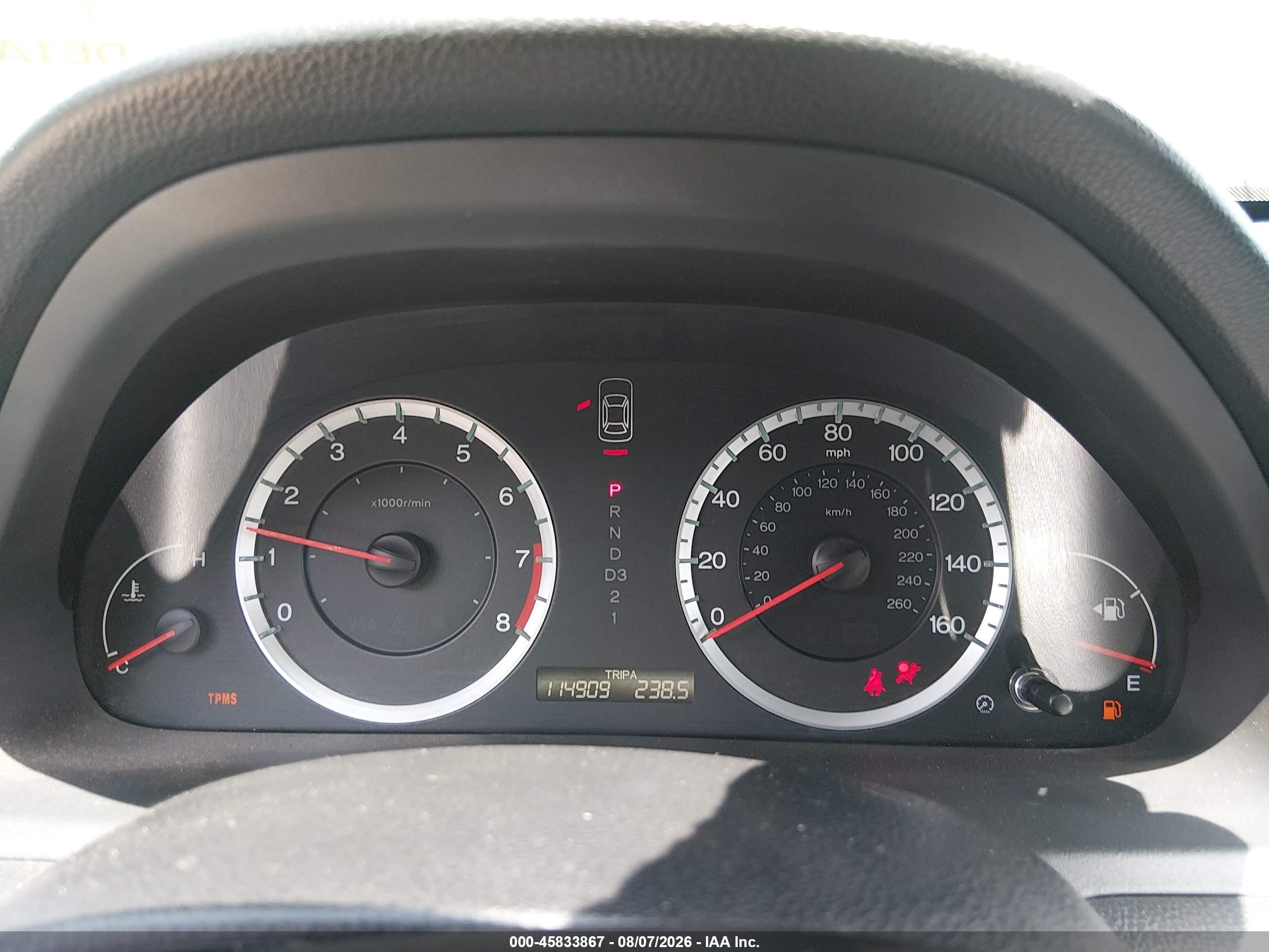 2009 Honda Accord 2.4 Lx Gray vin: 1HGCP263X9A078395