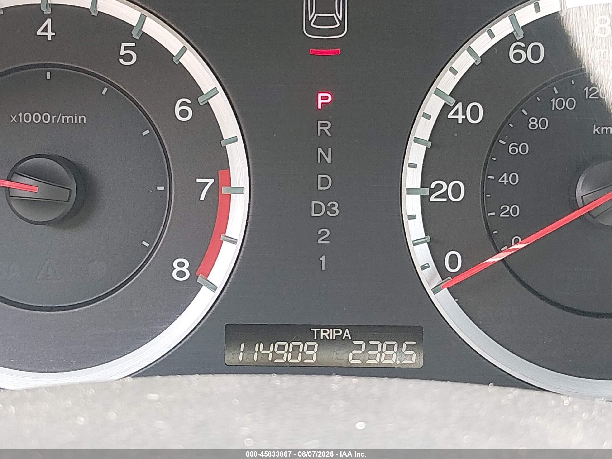 2009 Honda Accord 2.4 Lx Gray vin: 1HGCP263X9A078395