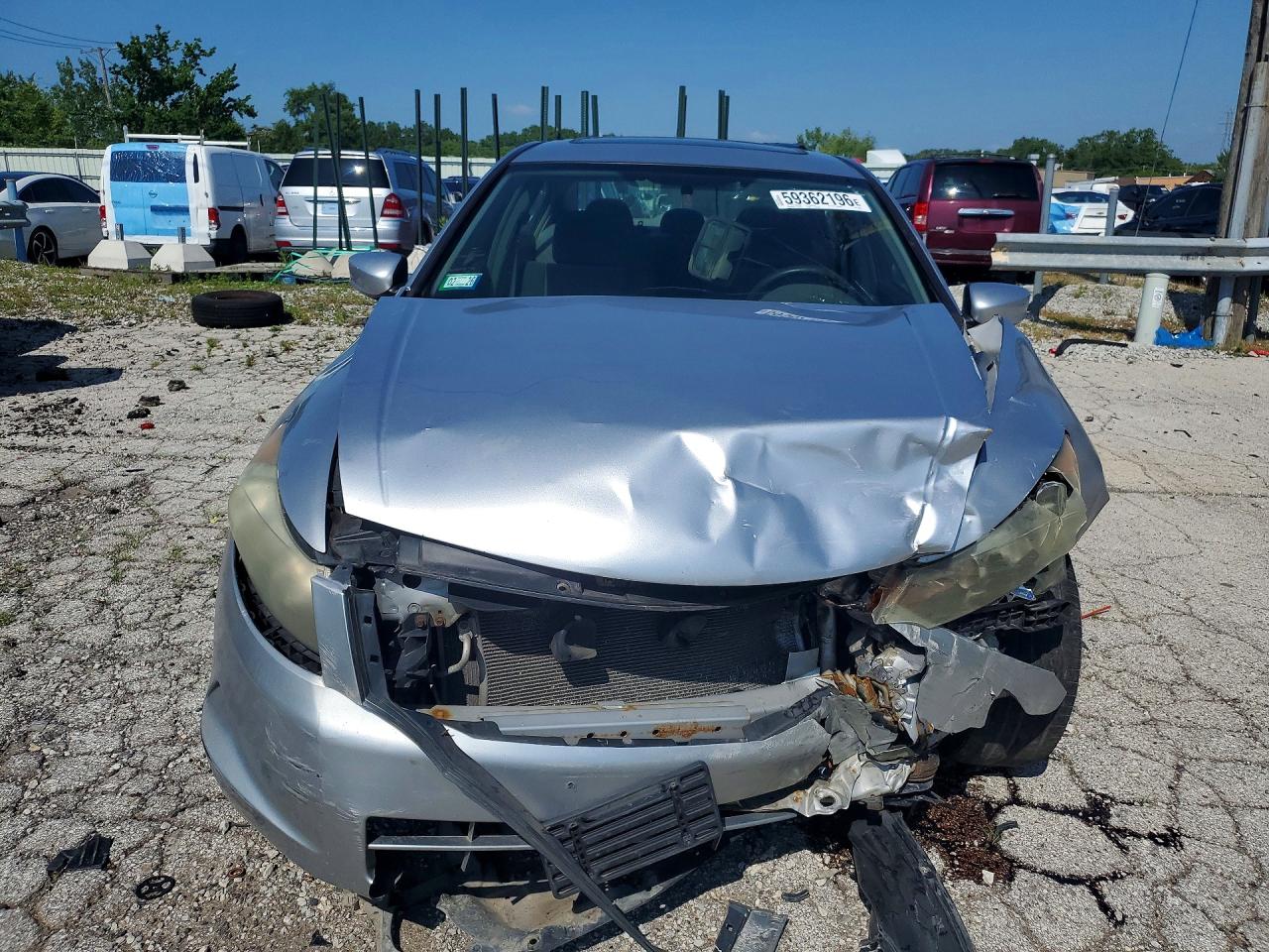2009 Honda Accord Lx Silver vin: 1HGCP263X9A079000