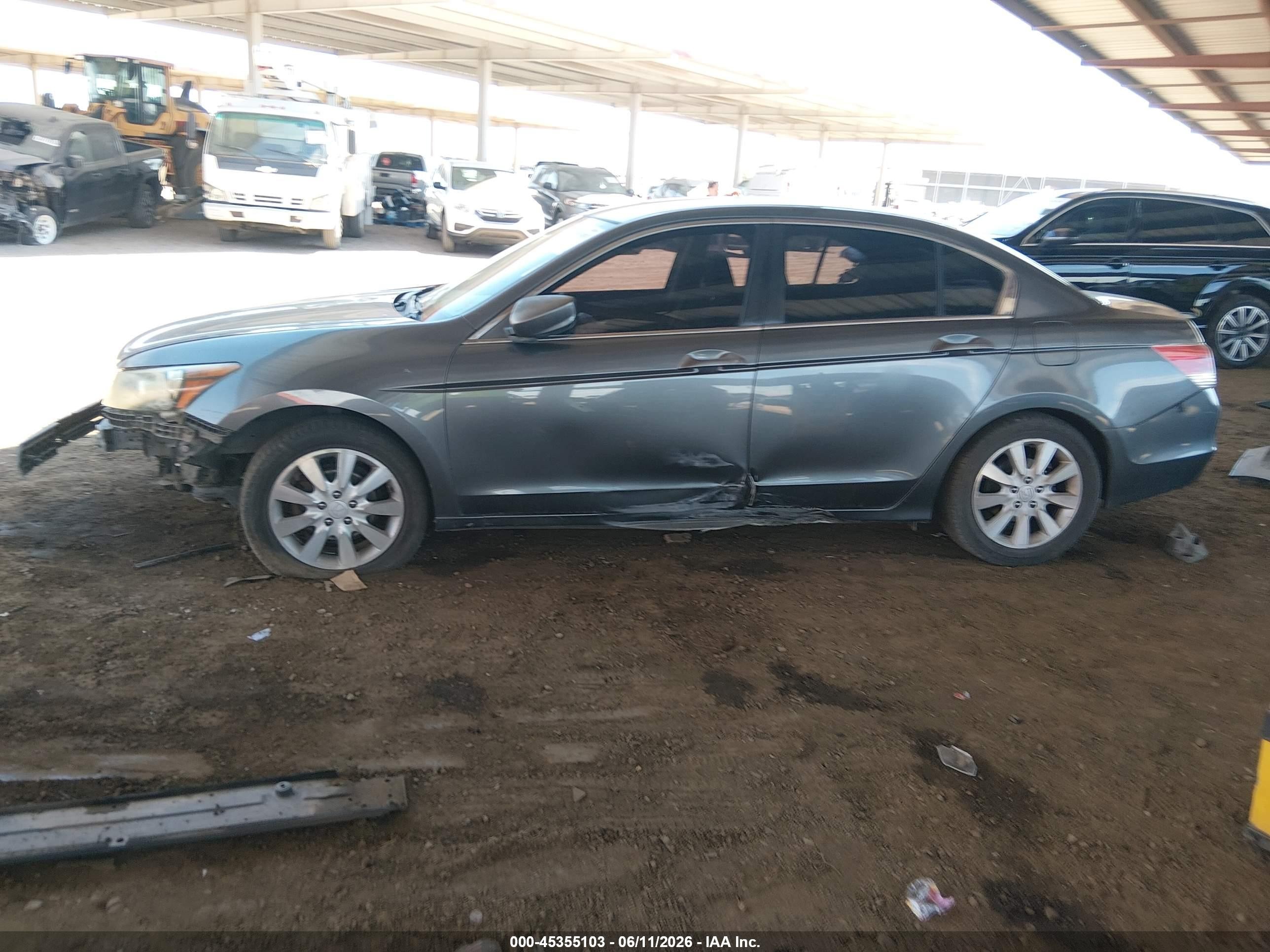 2009 Honda Accord 2.4 Lx Gray vin: 1HGCP263X9A164855