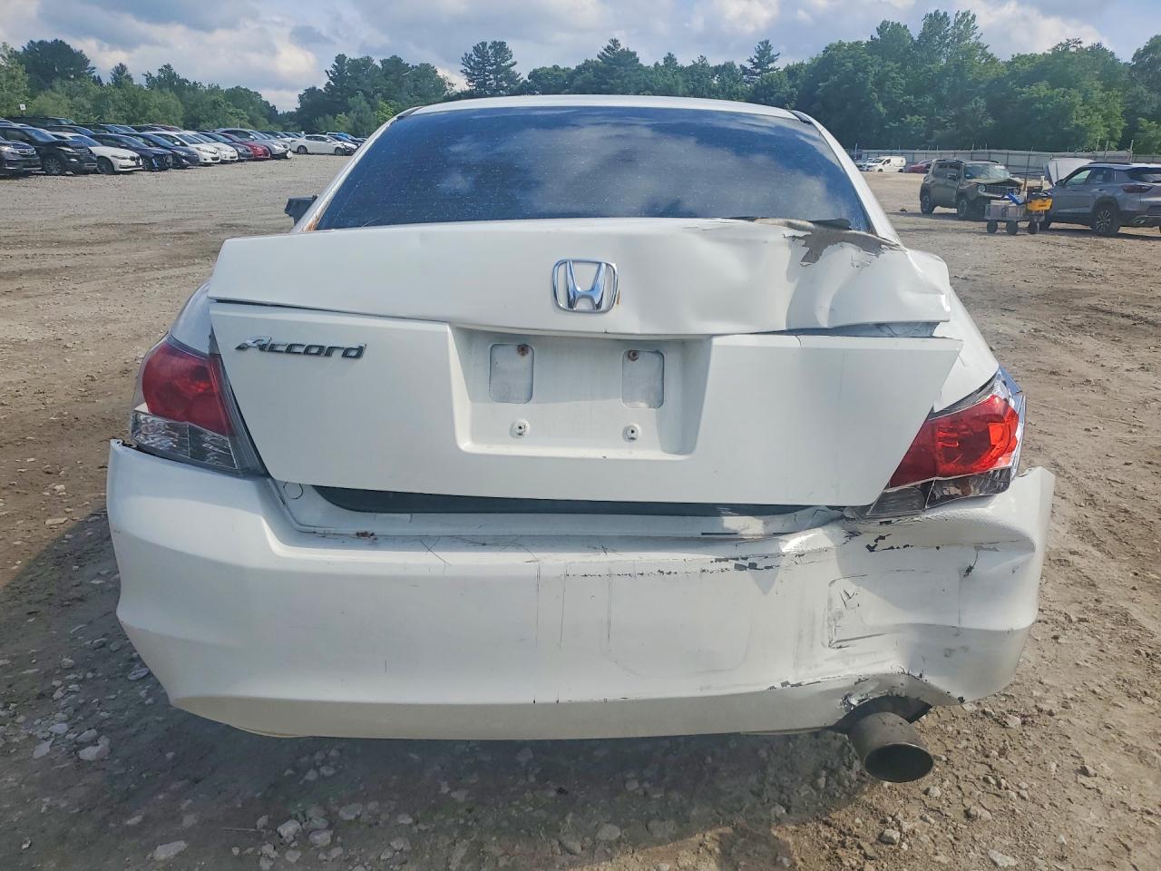 2008 Honda Accord Lxp White vin: 1HGCP26408A014888