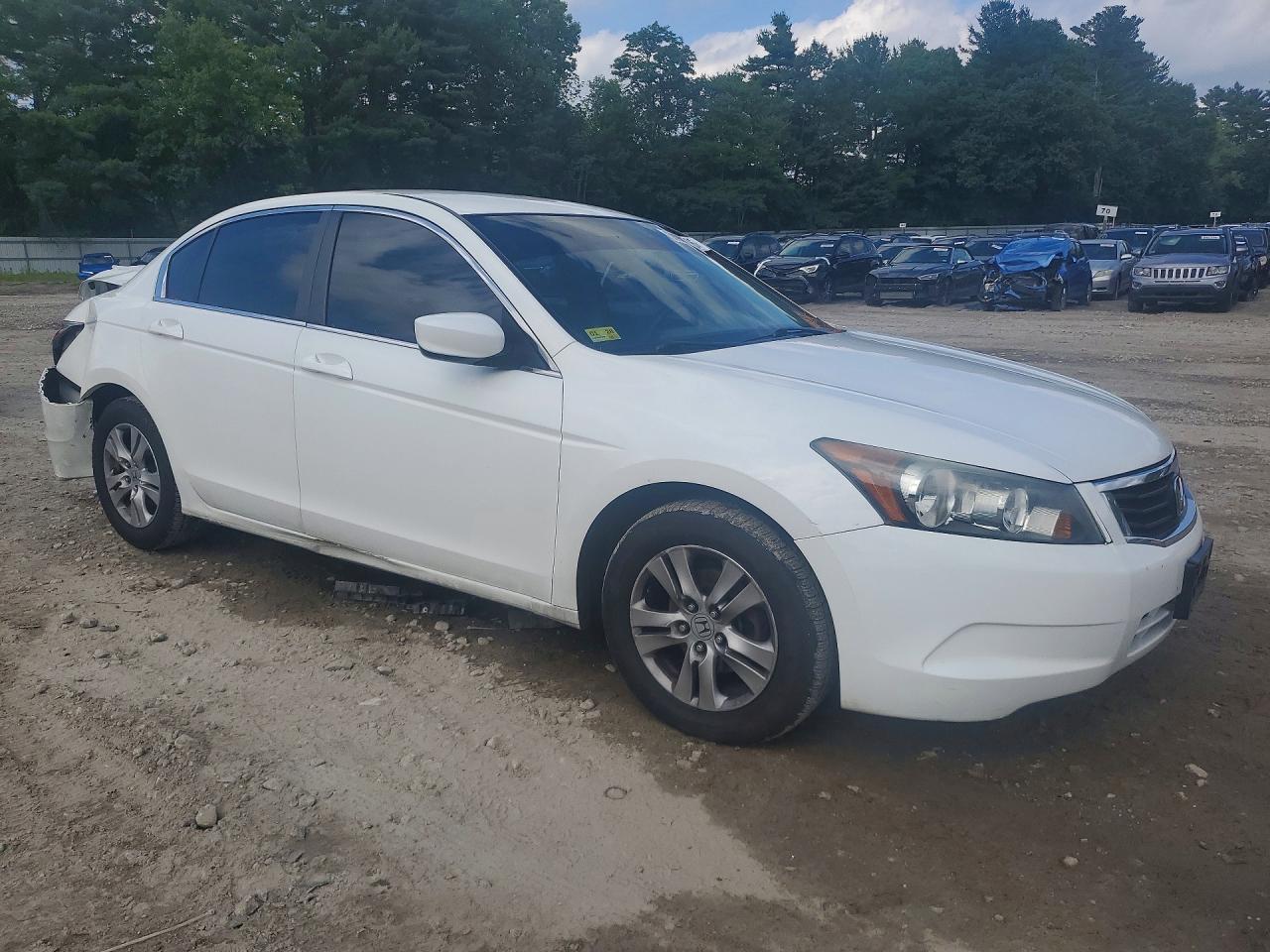 2008 Honda Accord Lxp White vin: 1HGCP26408A014888