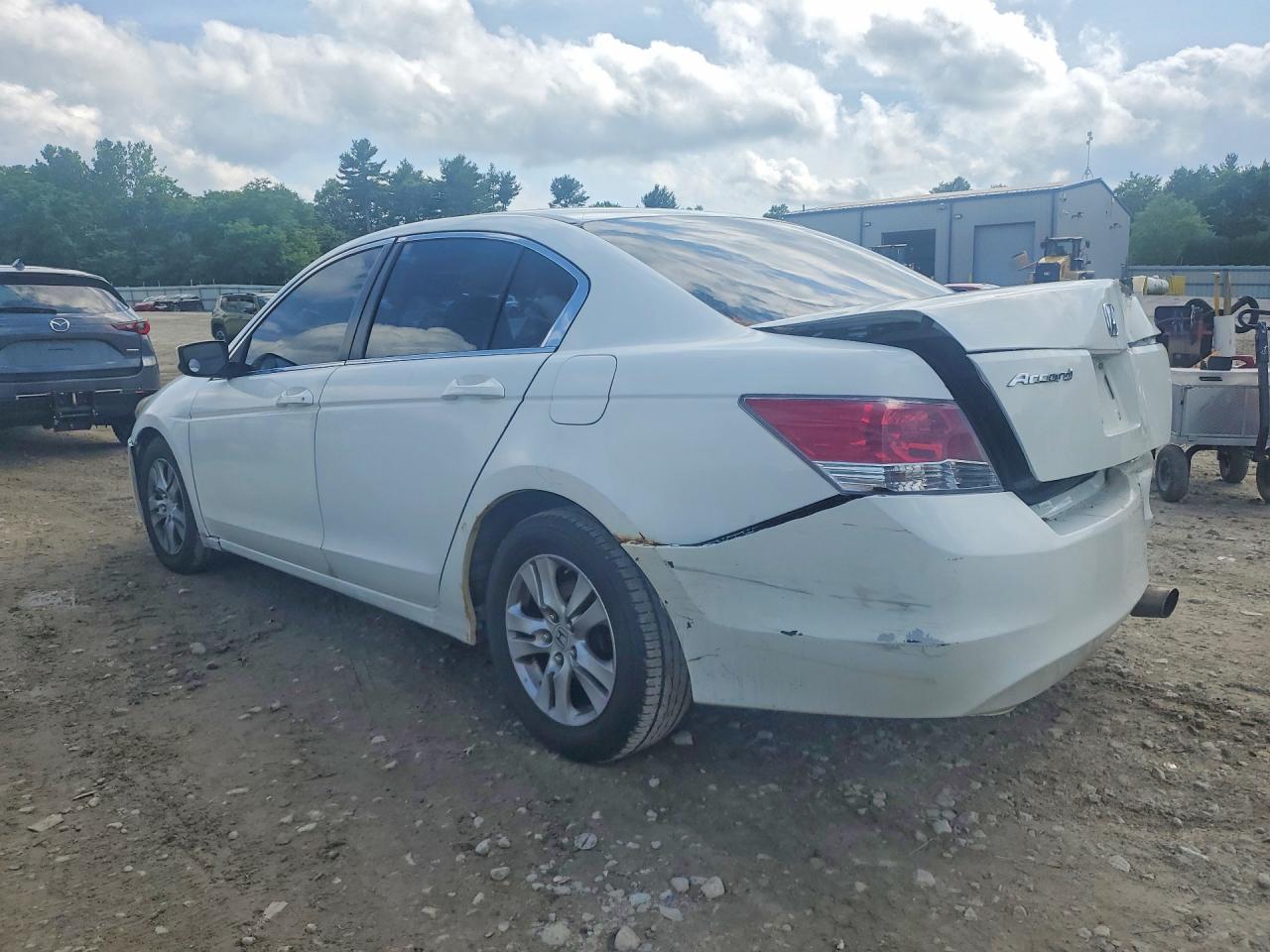 2008 Honda Accord Lxp White vin: 1HGCP26408A014888