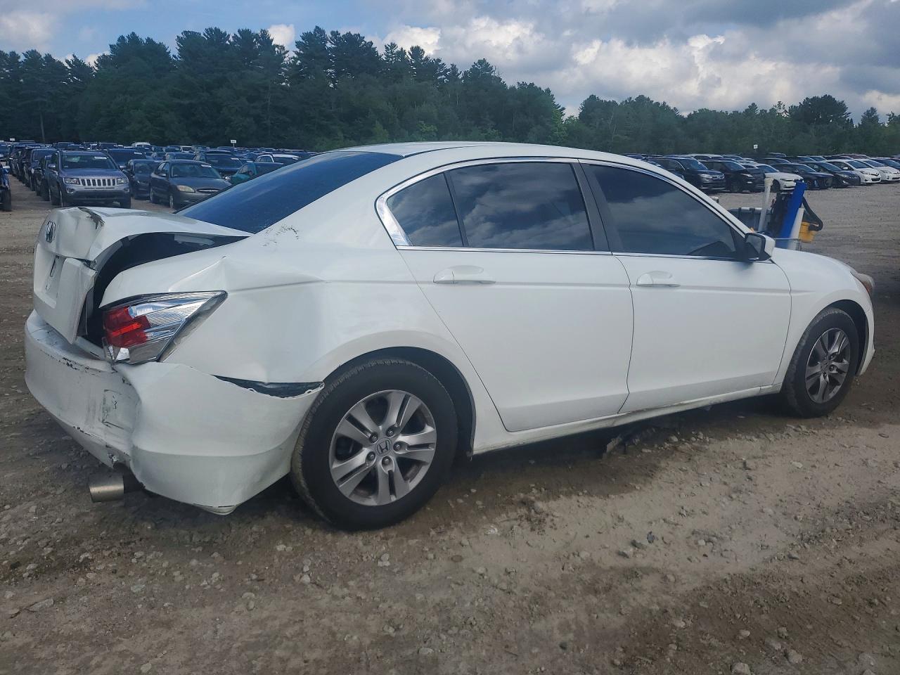 2008 Honda Accord Lxp White vin: 1HGCP26408A014888