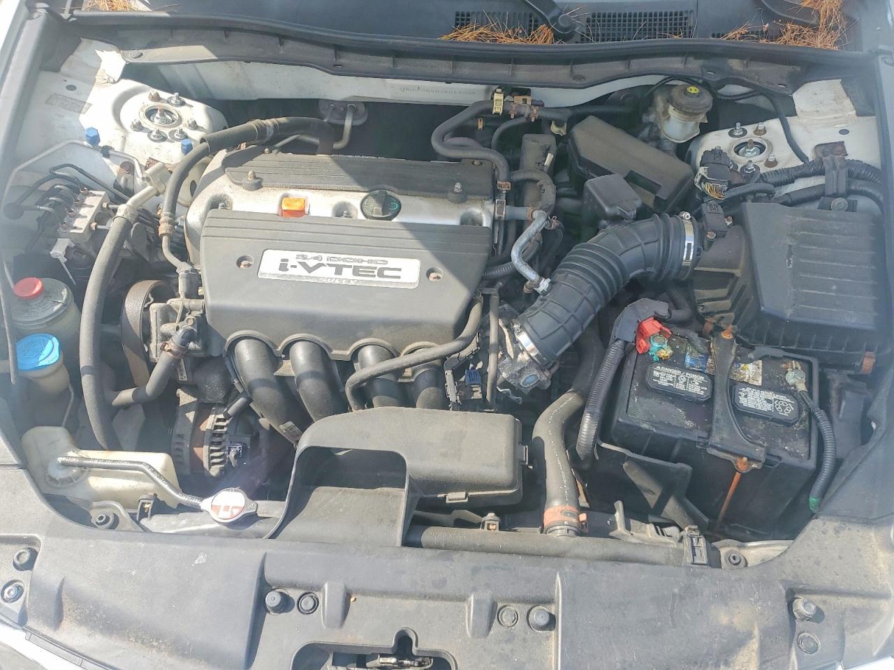2008 Honda Accord Lxp White vin: 1HGCP26408A014888