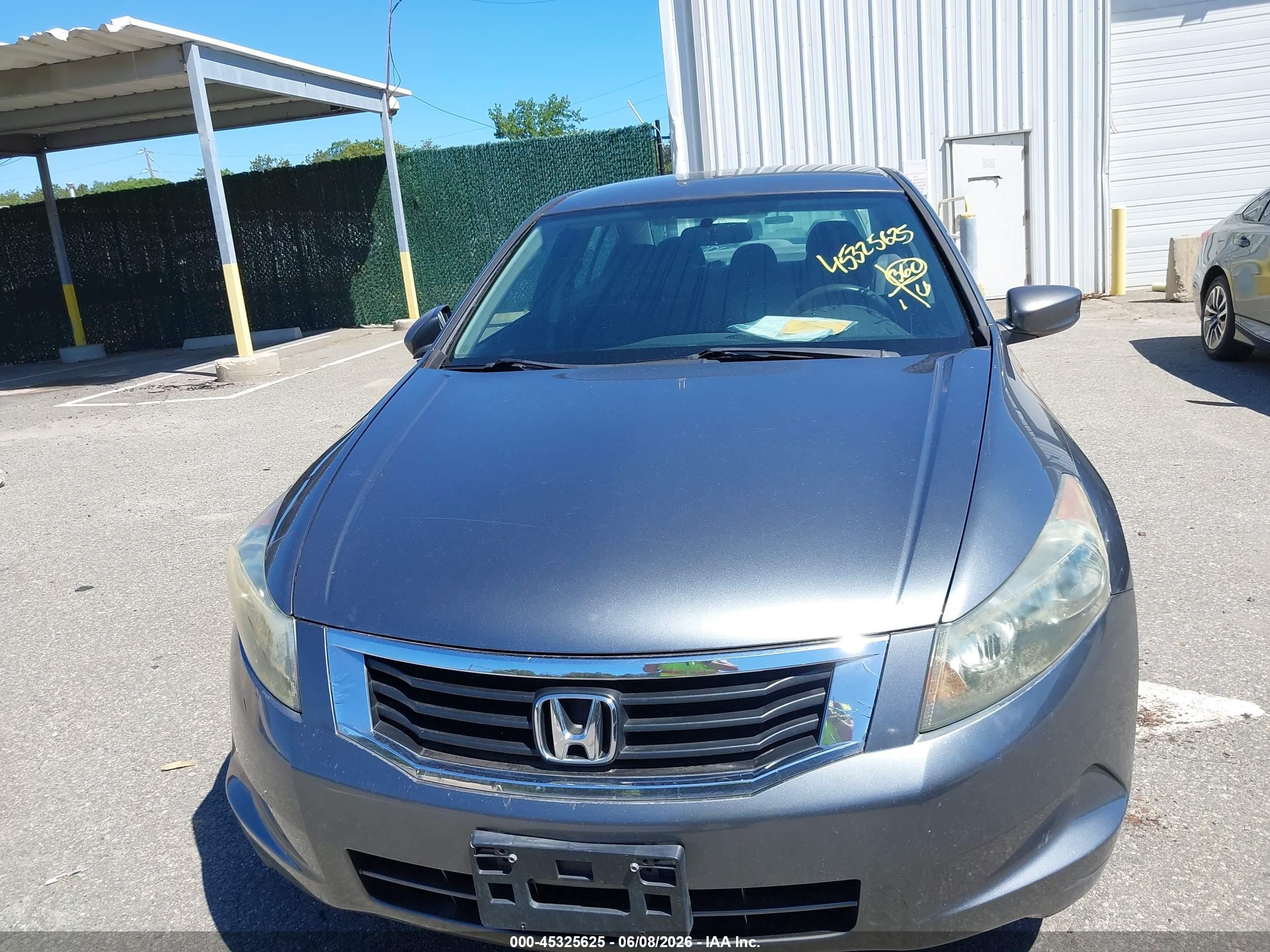 2008 Honda Accord 2.4 Lx-p Серый vin: 1HGCP26408A049477
