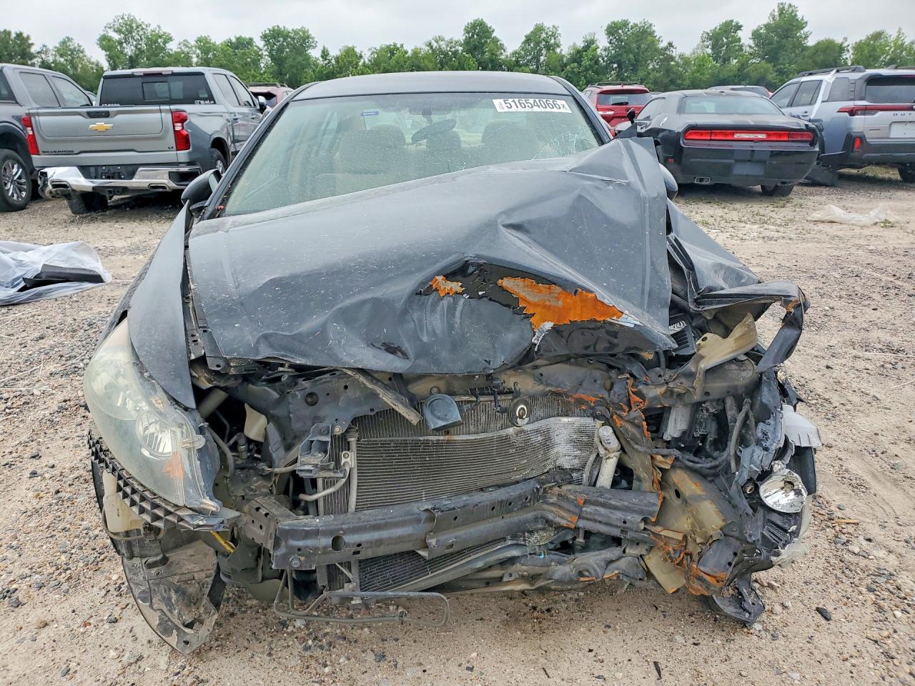 2008 Honda Accord Lxp Black vin: 1HGCP26408A078896