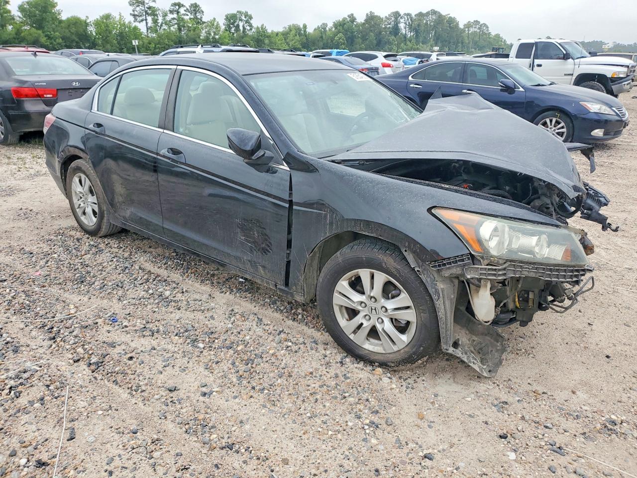 2008 Honda Accord Lxp Black vin: 1HGCP26408A078896