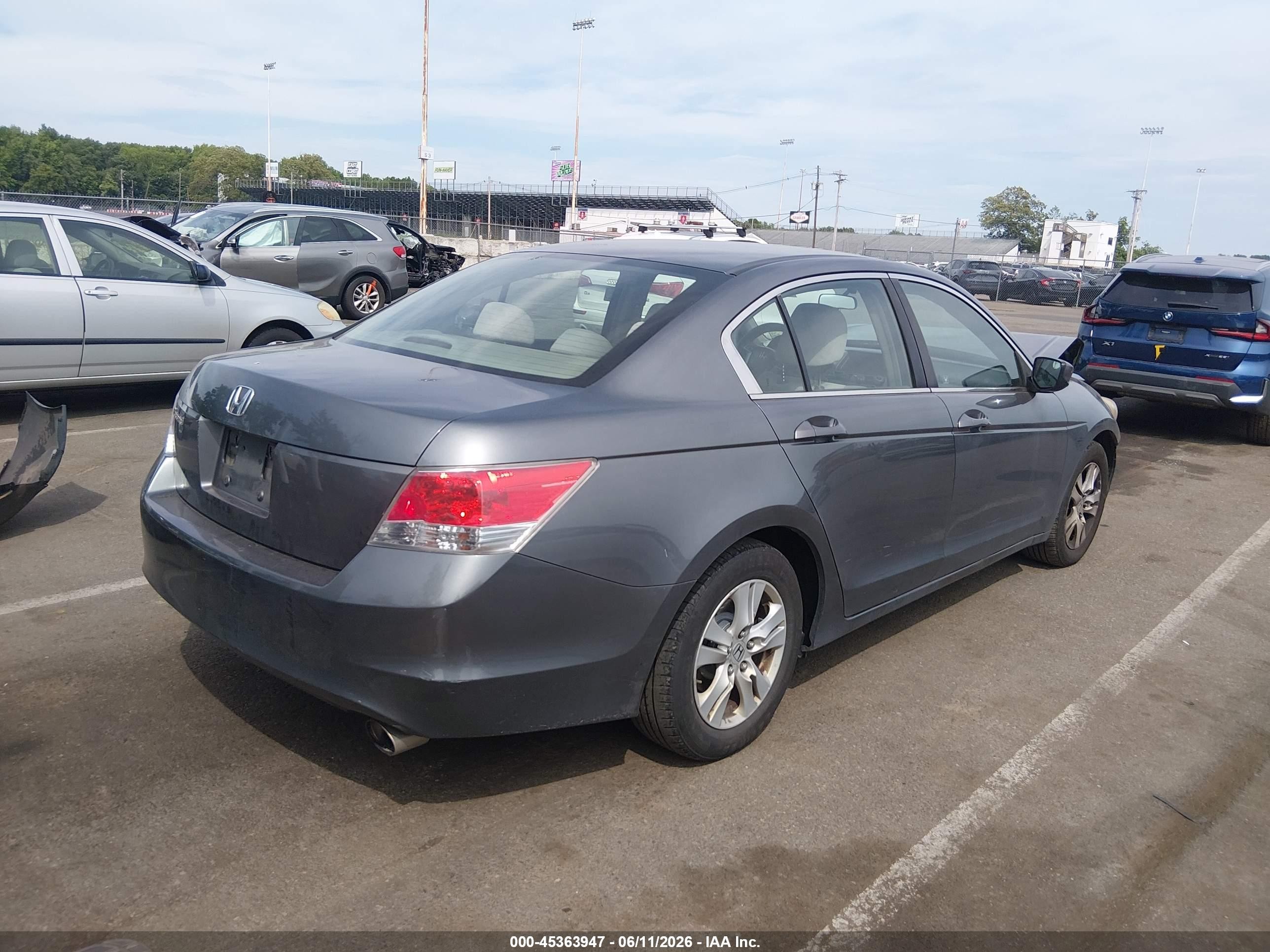 2008 Honda Accord 2.4 Lx-p Gray vin: 1HGCP26408A094113