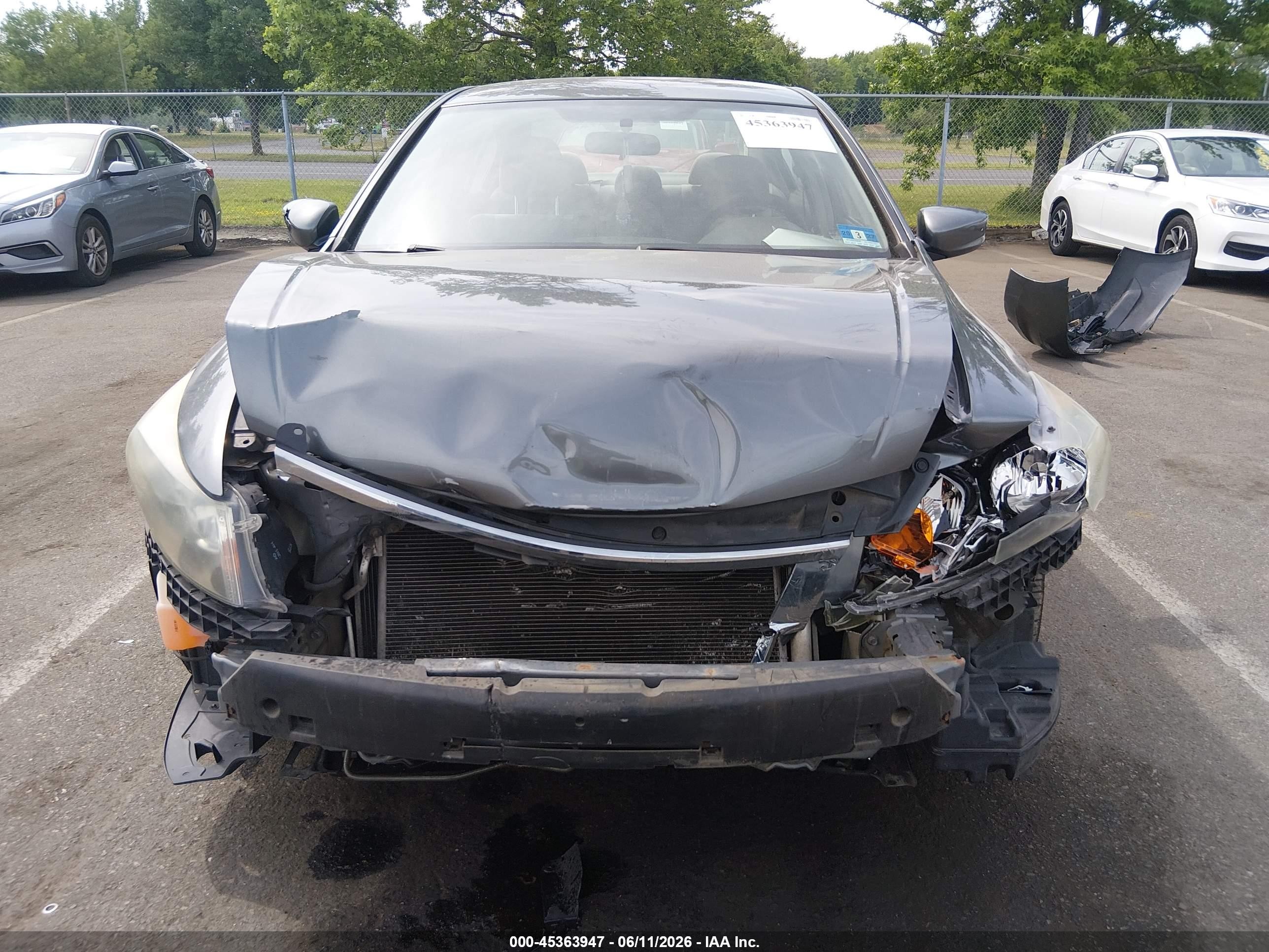 2008 Honda Accord 2.4 Lx-p Gray vin: 1HGCP26408A094113