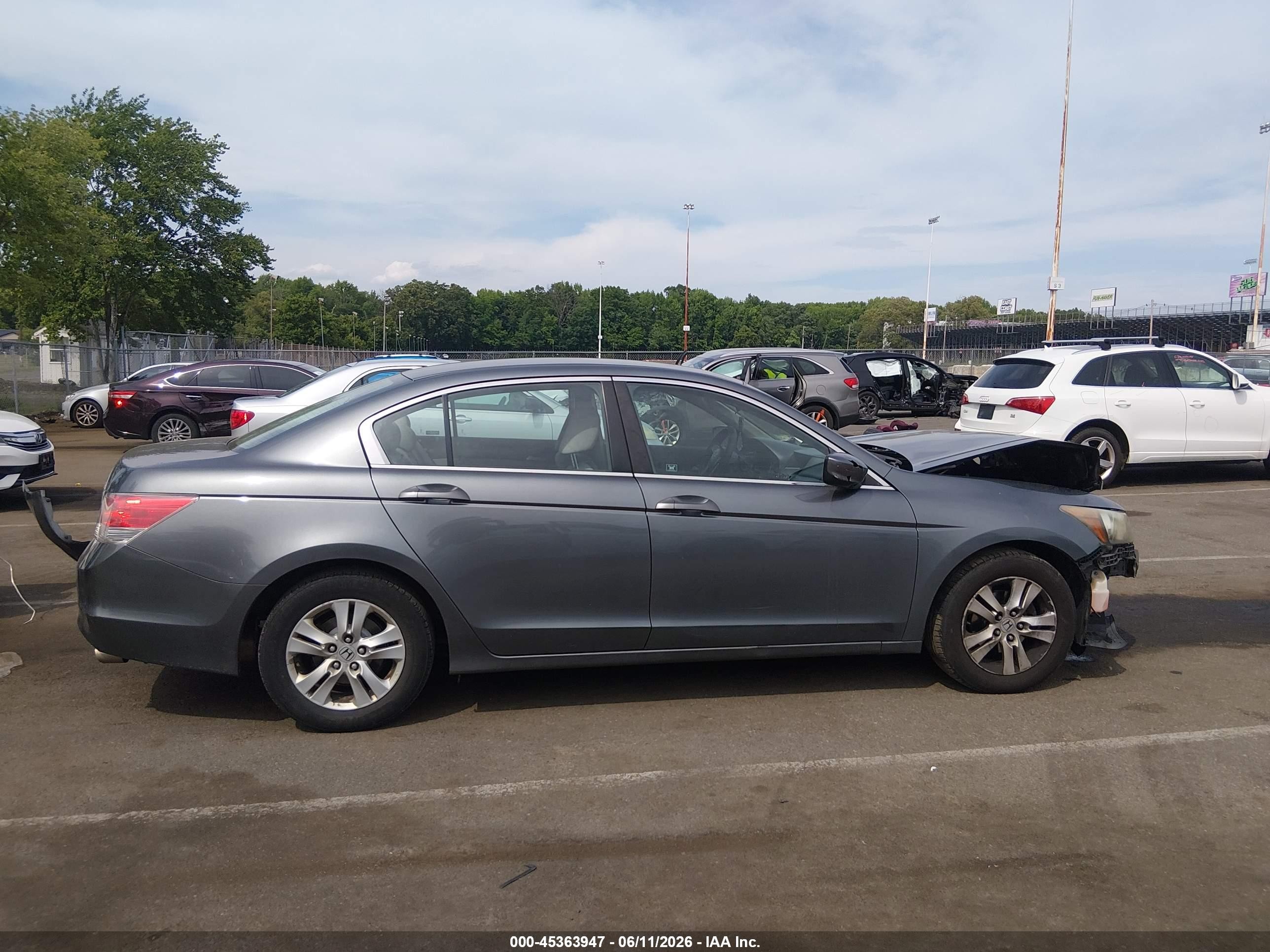 2008 Honda Accord 2.4 Lx-p Gray vin: 1HGCP26408A094113