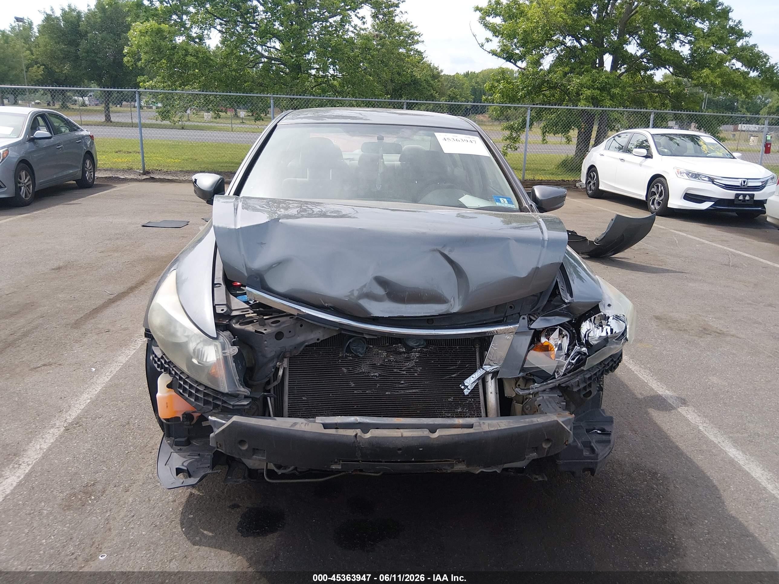 2008 Honda Accord 2.4 Lx-p Gray vin: 1HGCP26408A094113