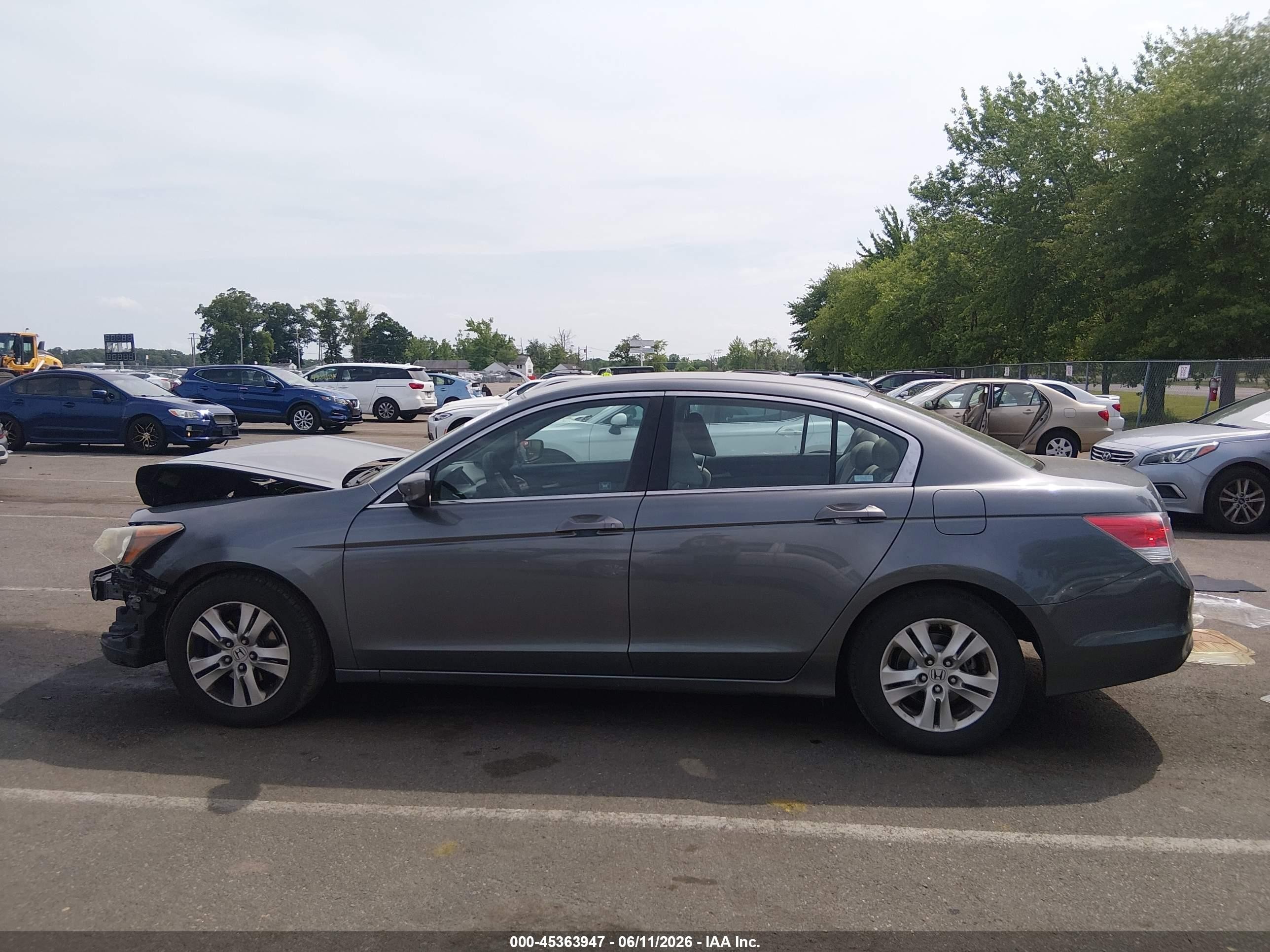 2008 Honda Accord 2.4 Lx-p Gray vin: 1HGCP26408A094113