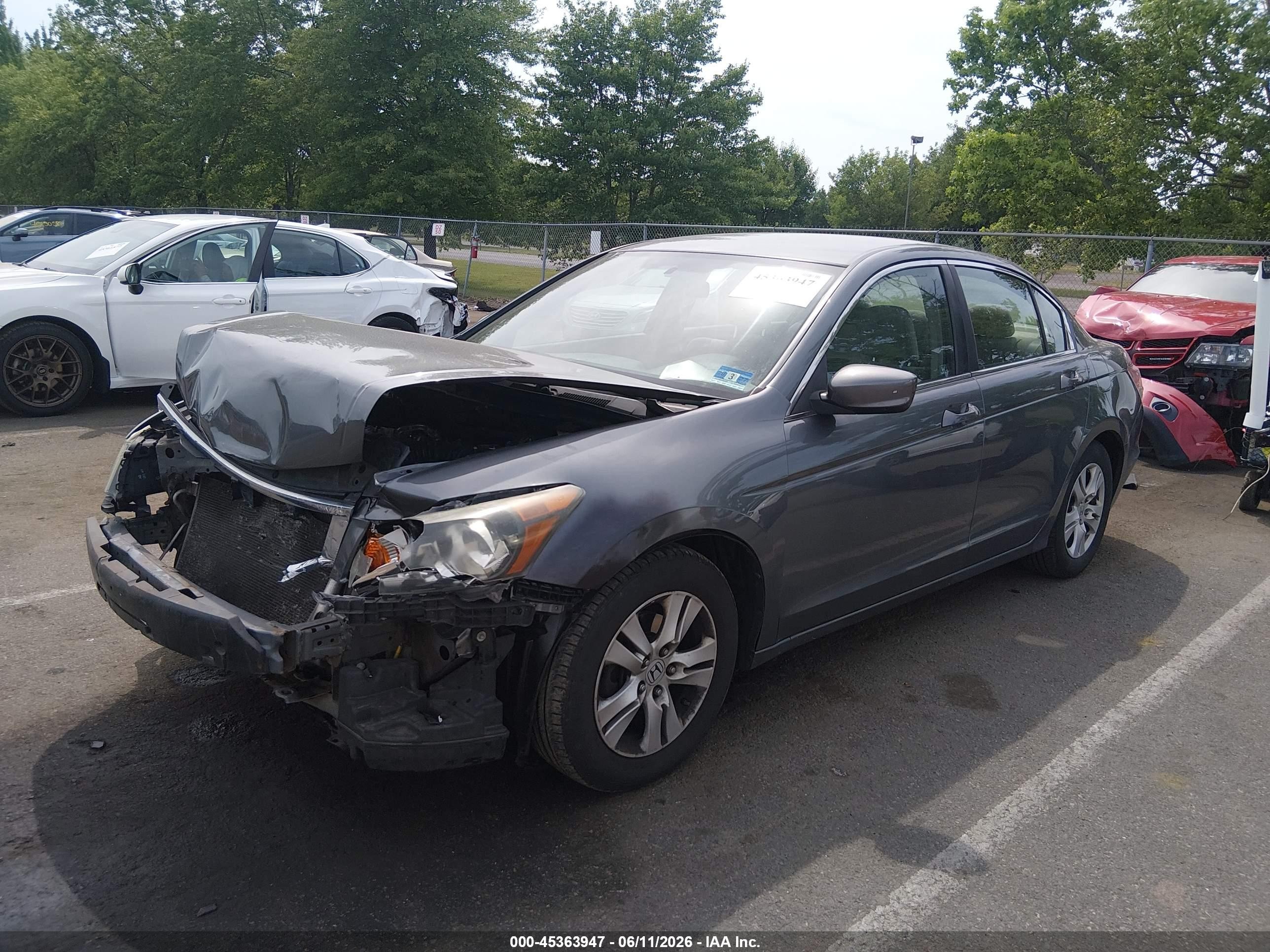 2008 Honda Accord 2.4 Lx-p Gray vin: 1HGCP26408A094113