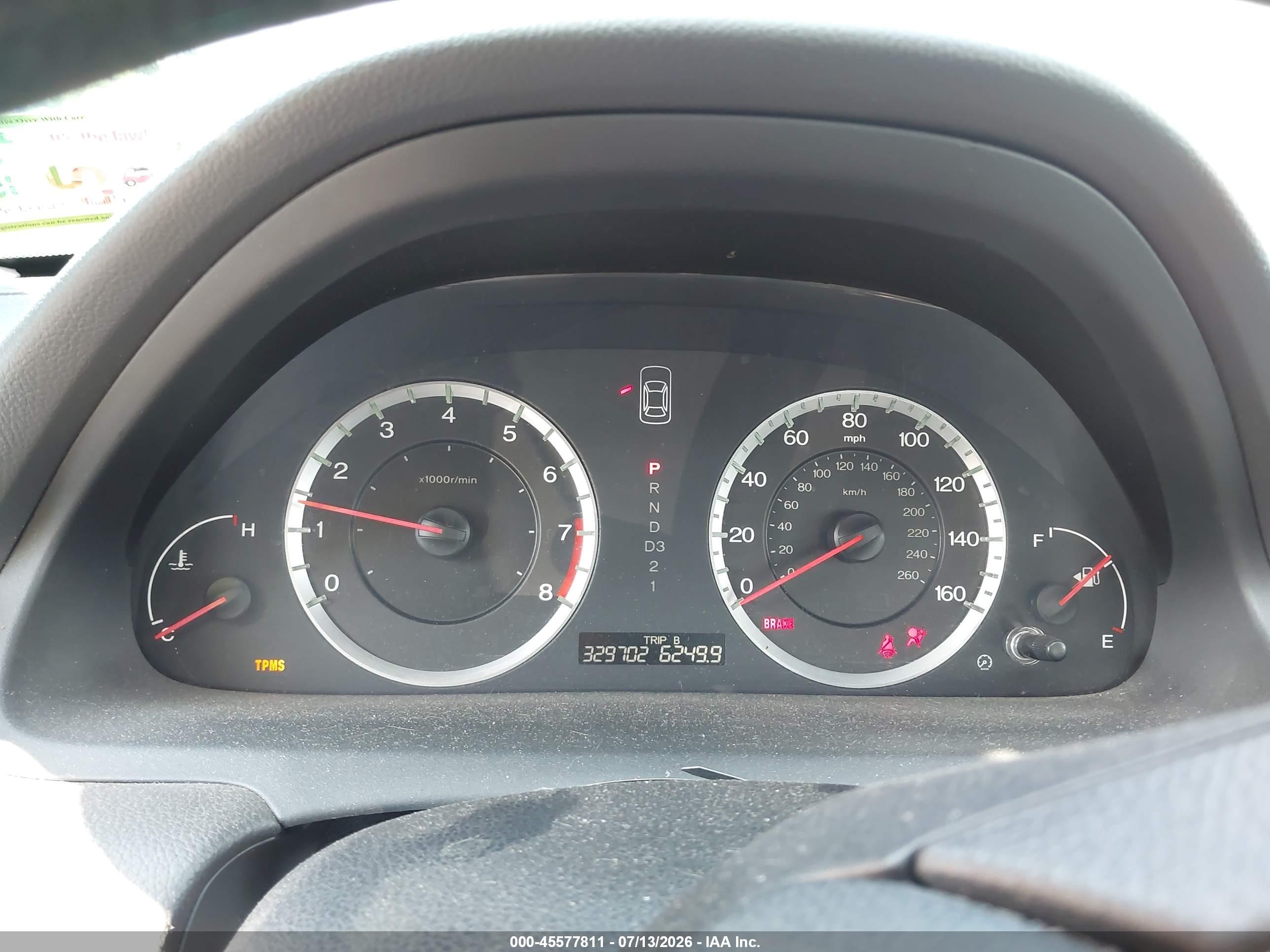 2008 Honda Accord 2.4 Lx-p Dark Blue vin: 1HGCP26408A105319