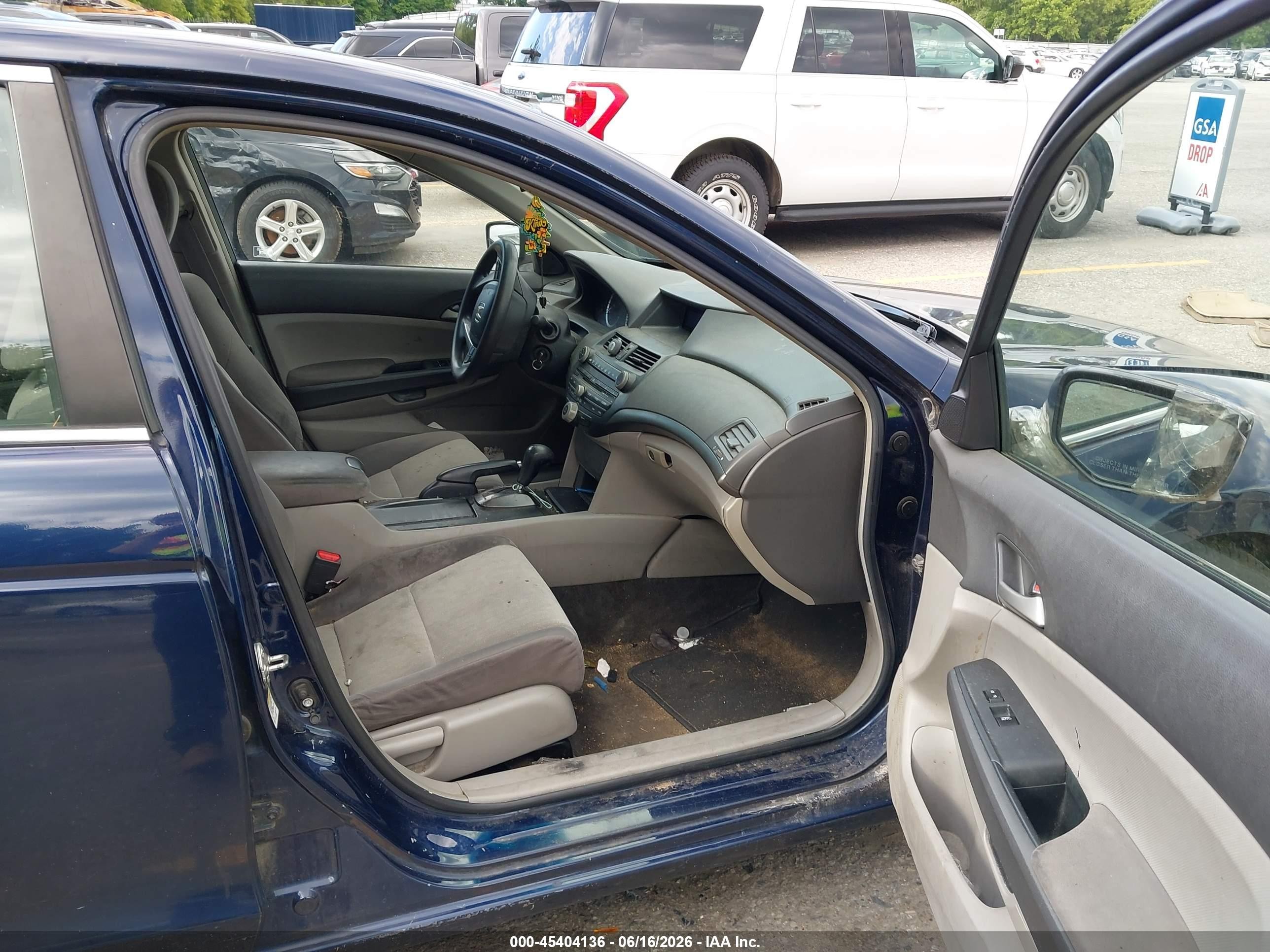 2008 Honda Accord 2.4 Lx-p Синий vin: 1HGCP26408A162538