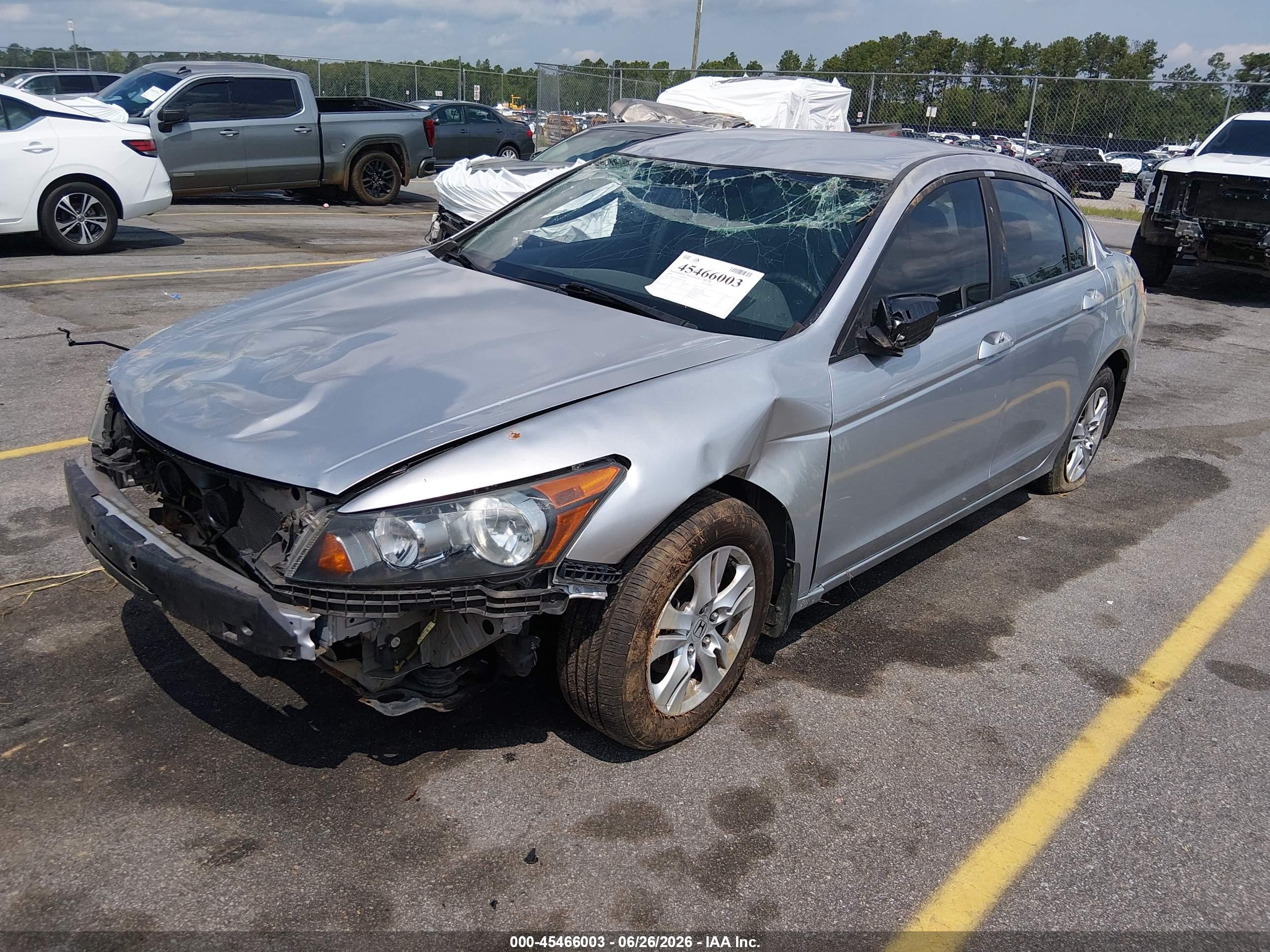 2009 Honda Accord 2.4 Lx-p Серый vin: 1HGCP26409A015198