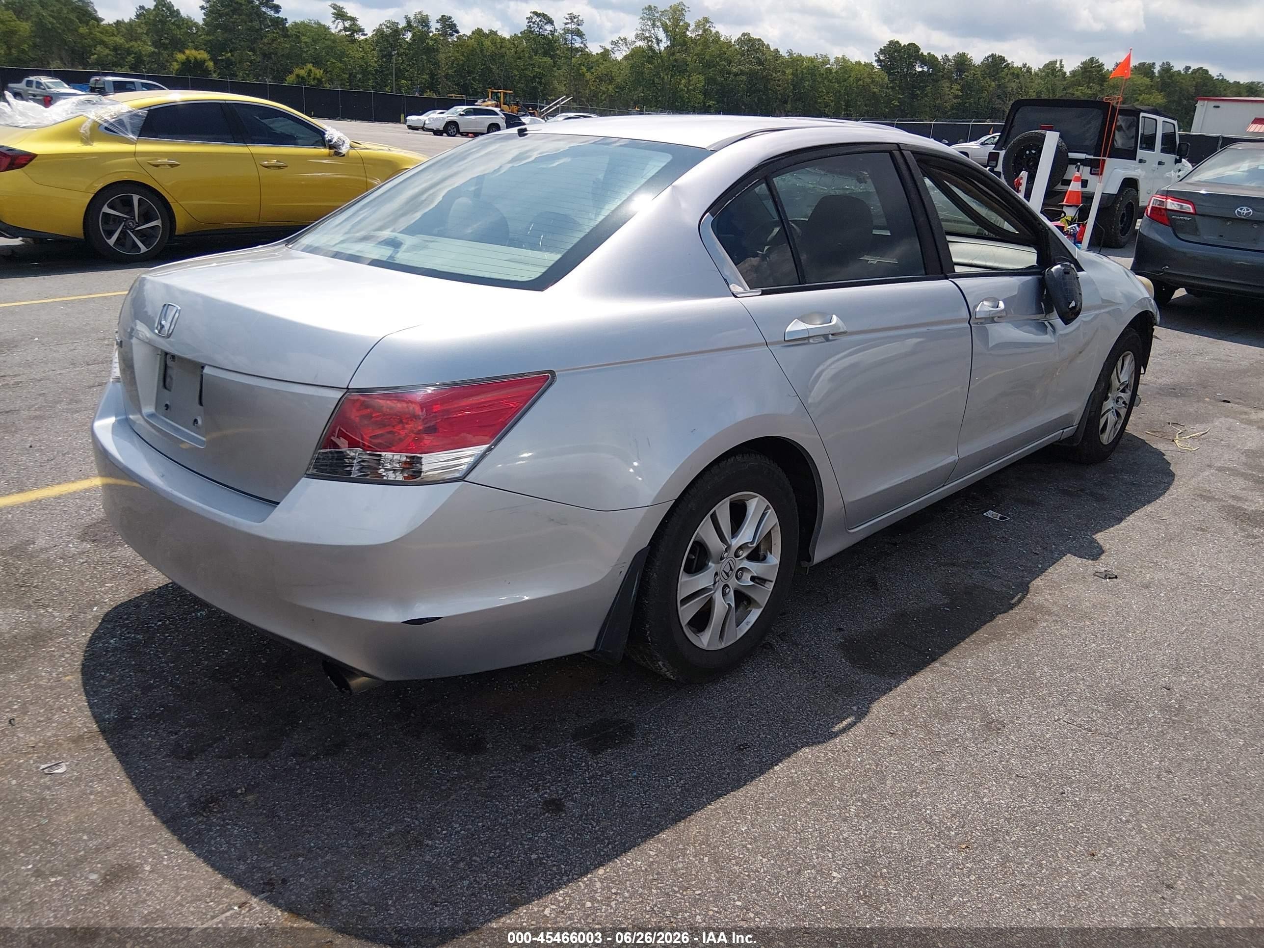 2009 Honda Accord 2.4 Lx-p Серый vin: 1HGCP26409A015198