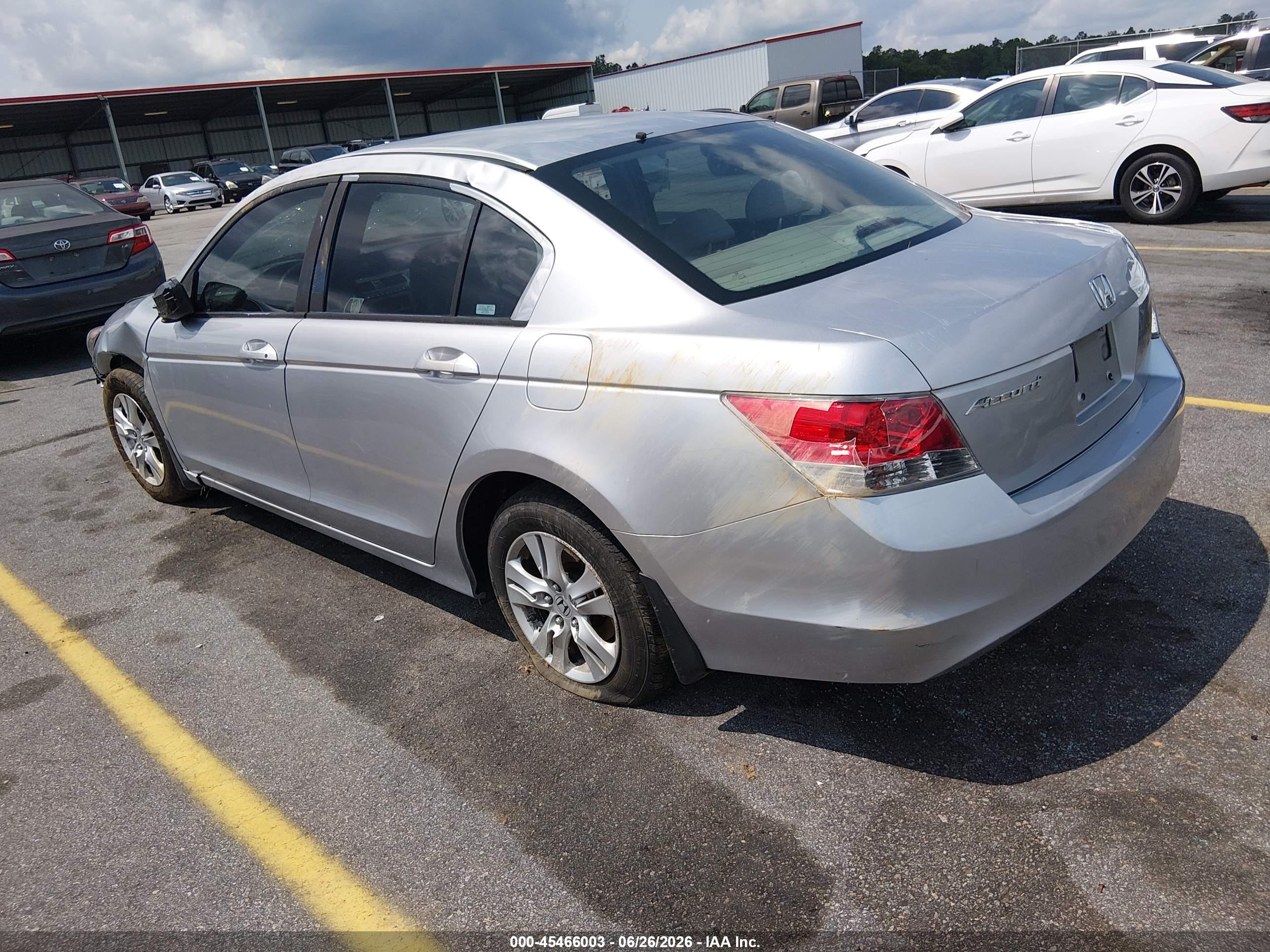 2009 Honda Accord 2.4 Lx-p Серый vin: 1HGCP26409A015198