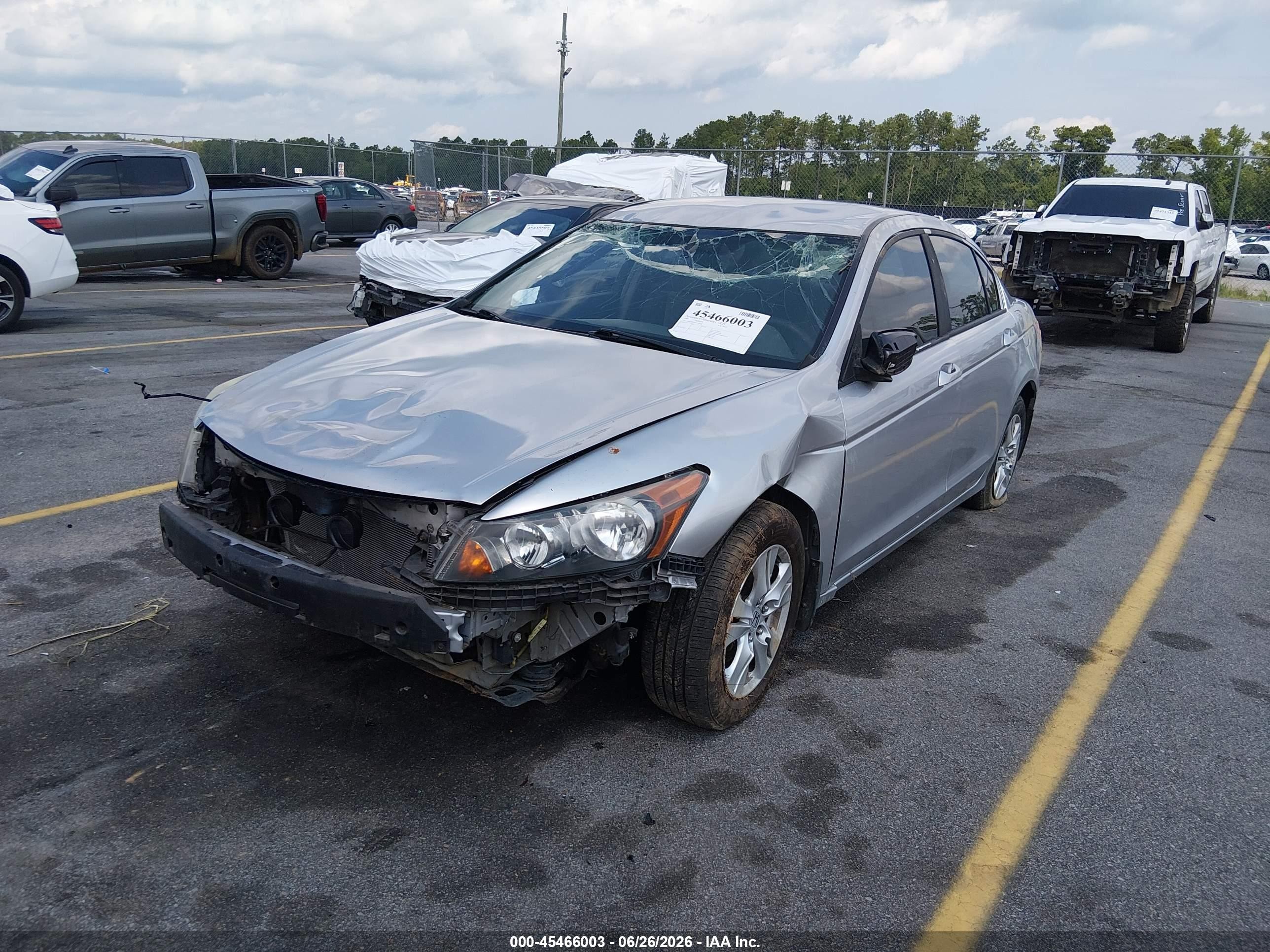 2009 Honda Accord 2.4 Lx-p Серый vin: 1HGCP26409A015198