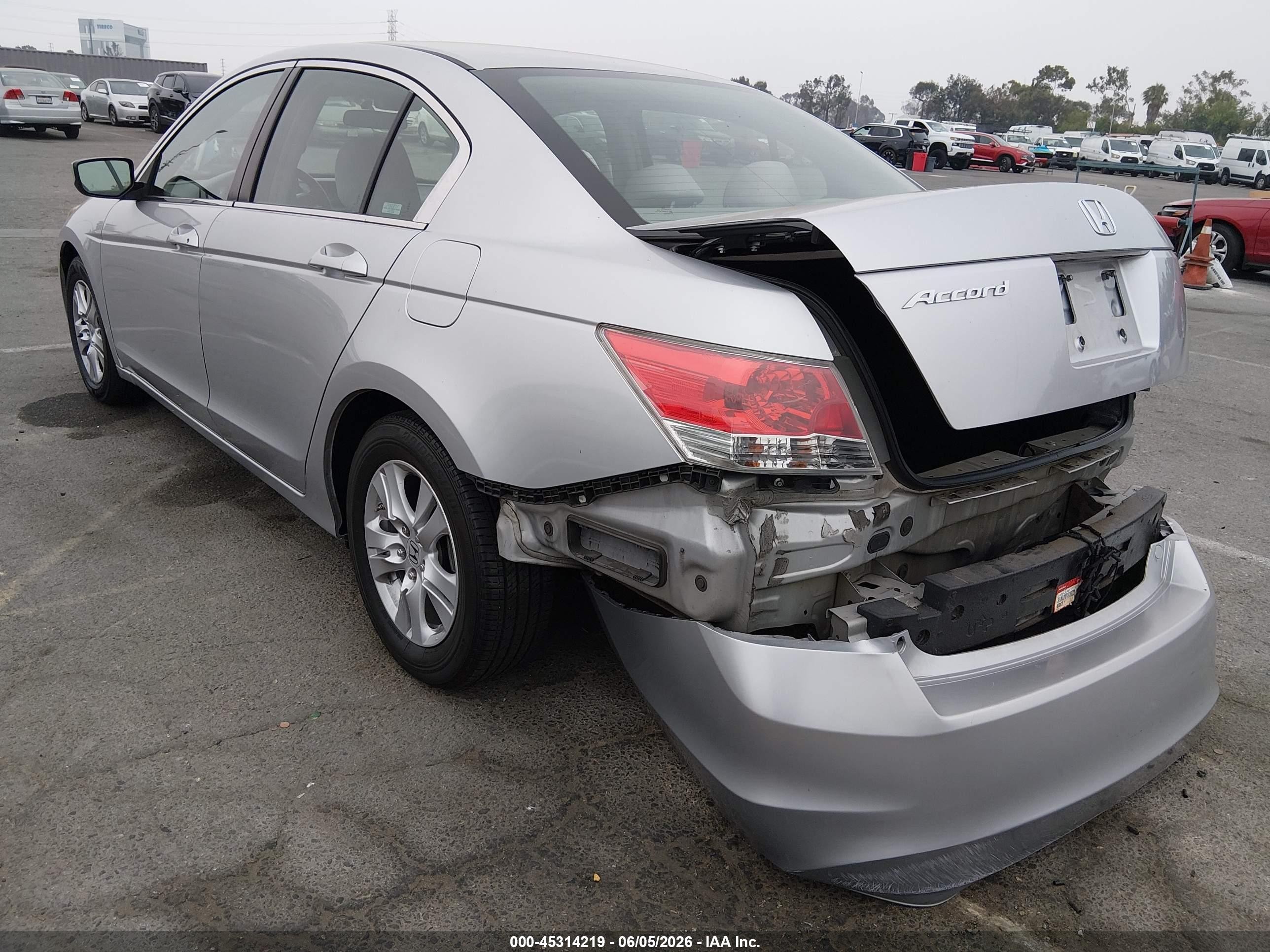 2009 Honda Accord 2.4 Lx-p Silver vin: 1HGCP26409A065843