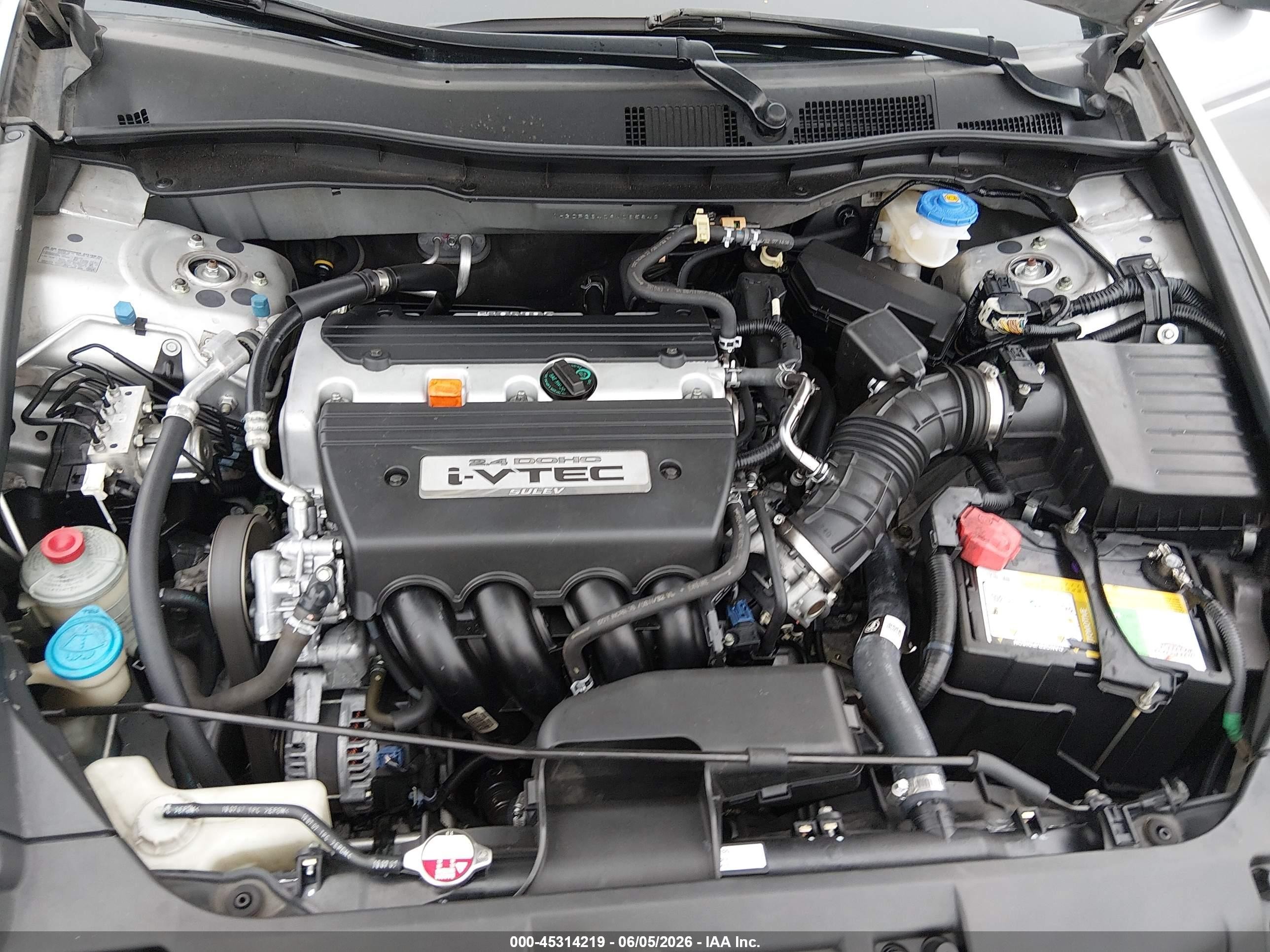 2009 Honda Accord 2.4 Lx-p Silver vin: 1HGCP26409A065843