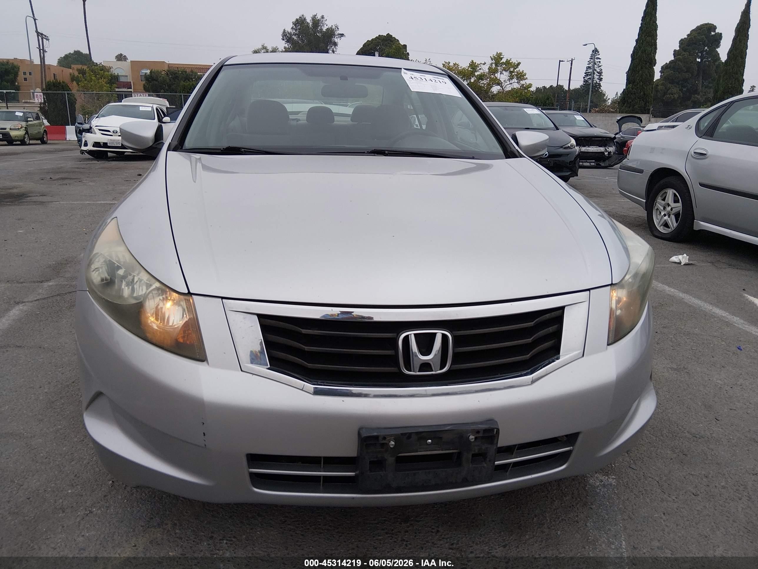 2009 Honda Accord 2.4 Lx-p Silver vin: 1HGCP26409A065843