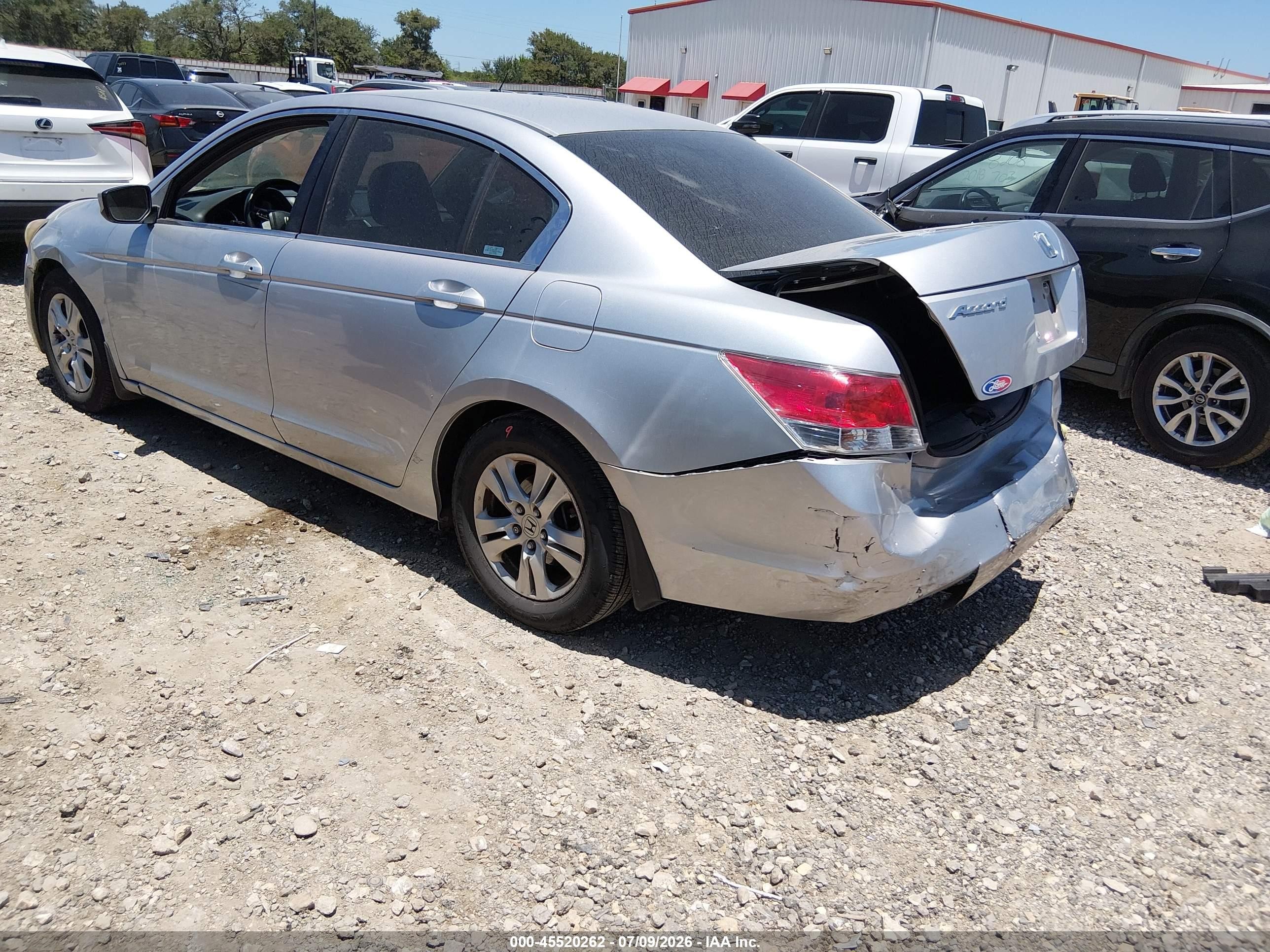 2009 Honda Accord 2.4 Lx-p Silver vin: 1HGCP26409A067883