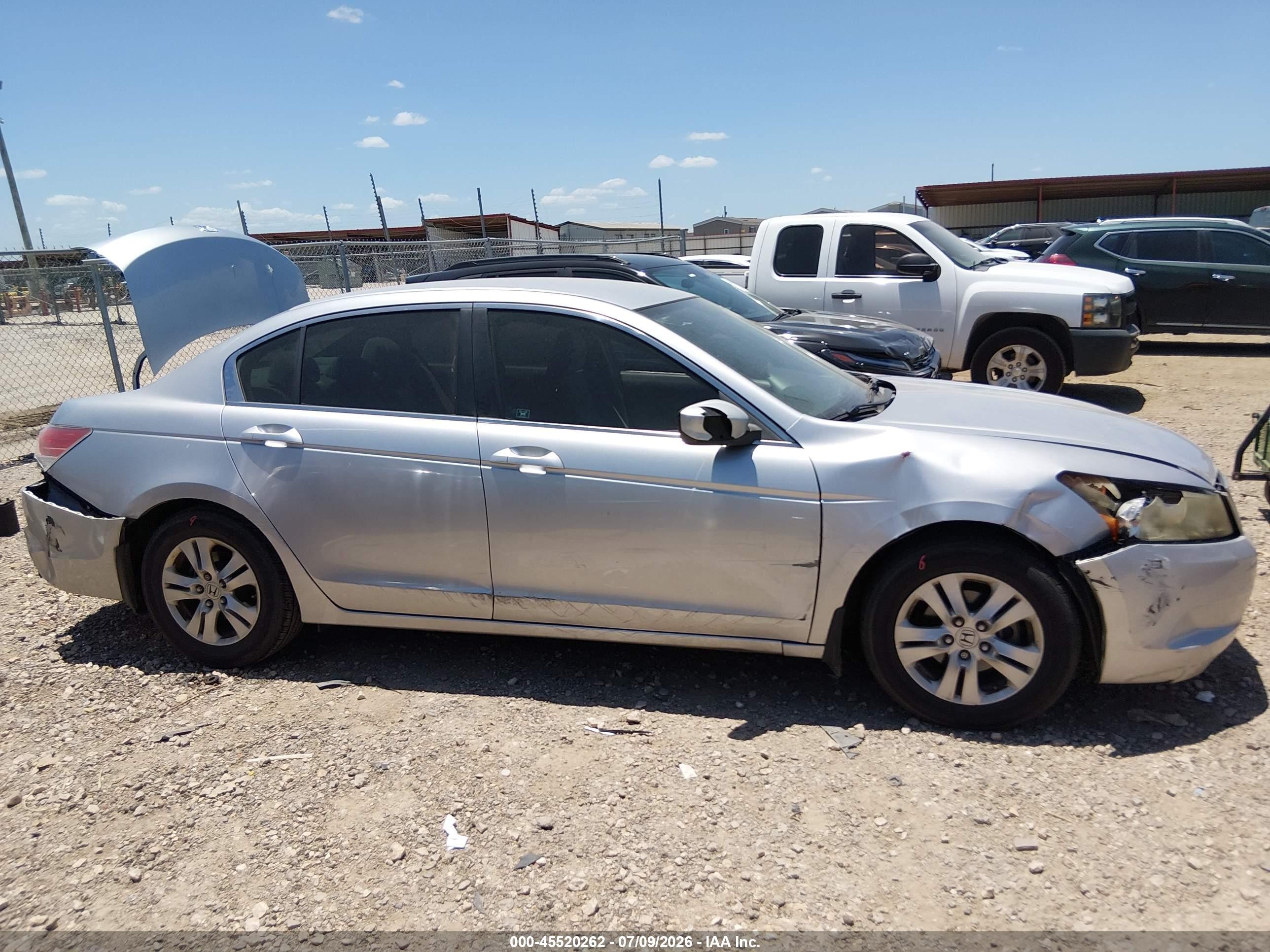 2009 Honda Accord 2.4 Lx-p Silver vin: 1HGCP26409A067883