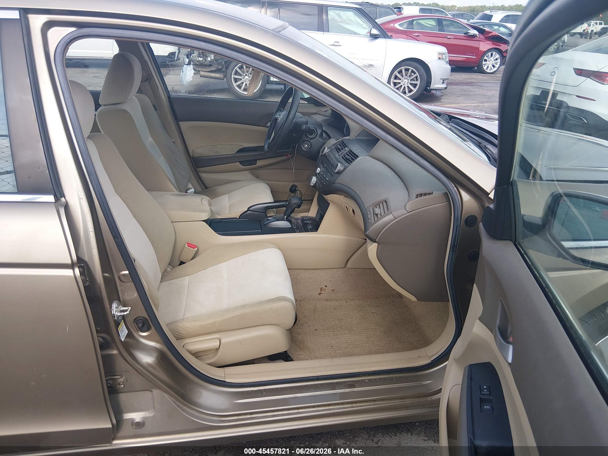 2009 Honda Accord 2.4 Lx-p Gold vin: 1HGCP26409A071092
