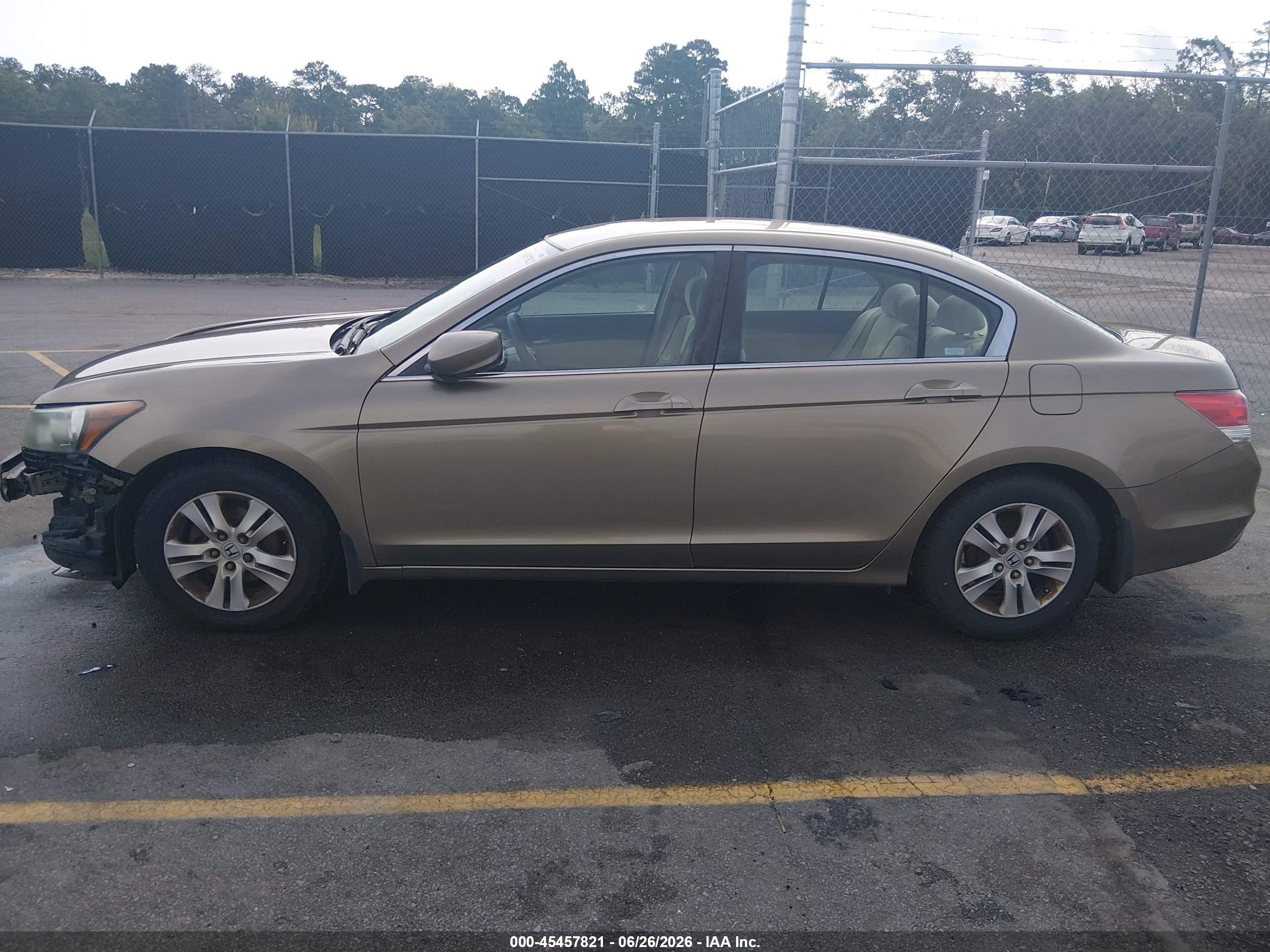 2009 Honda Accord 2.4 Lx-p Gold vin: 1HGCP26409A071092