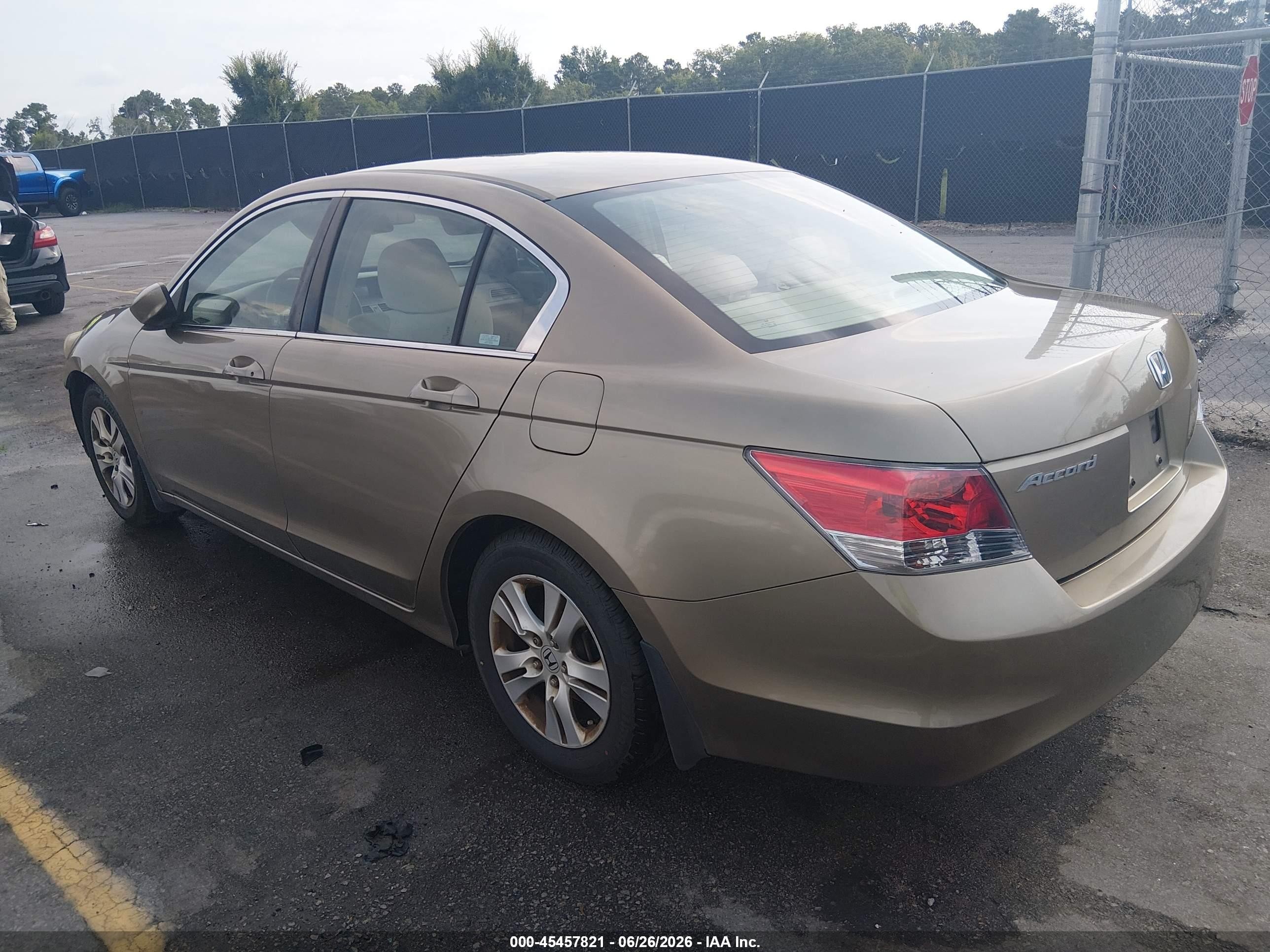 2009 Honda Accord 2.4 Lx-p Gold vin: 1HGCP26409A071092