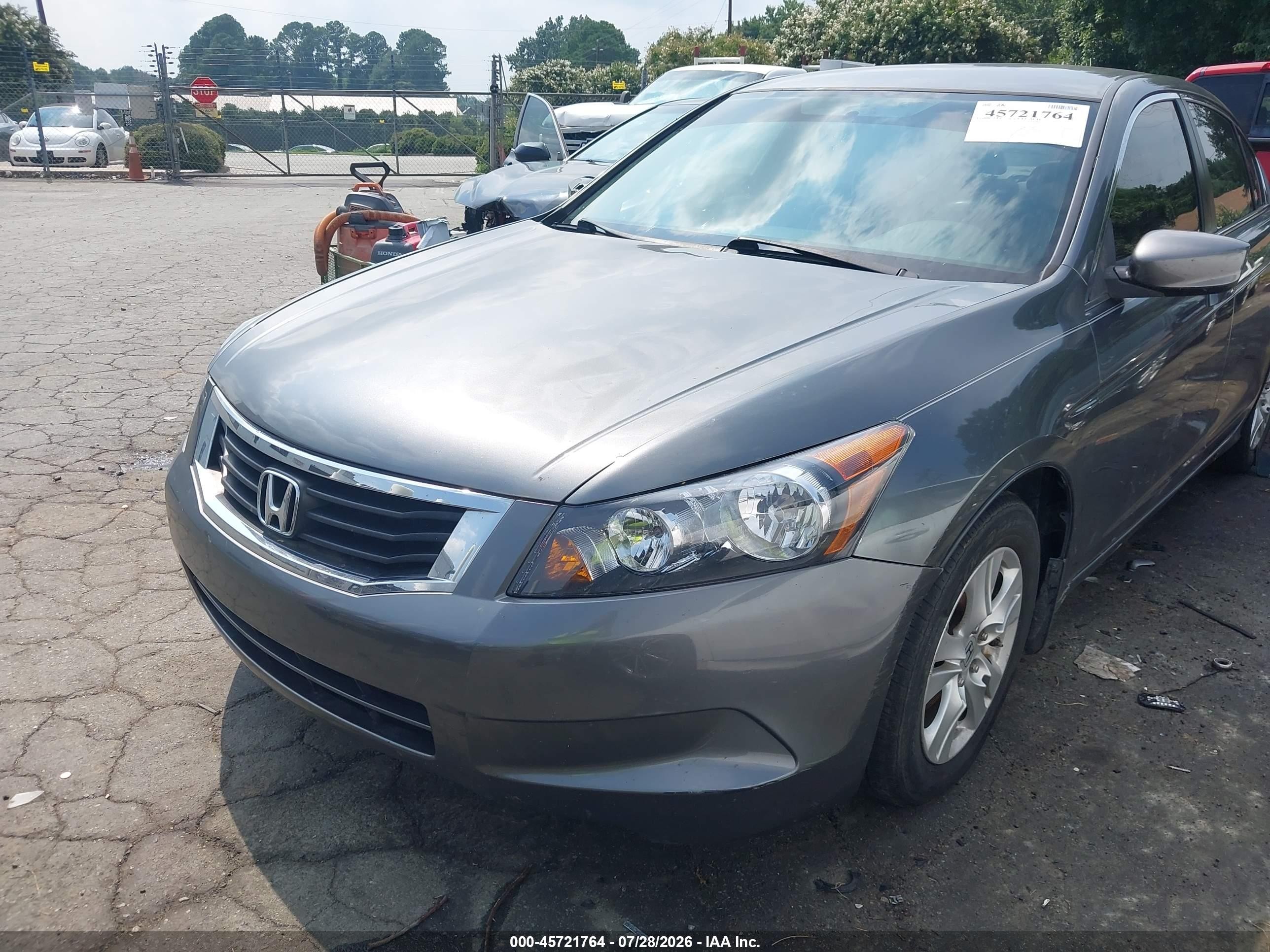 2009 Honda Accord 2.4 Lx-p Silver vin: 1HGCP26409A116466