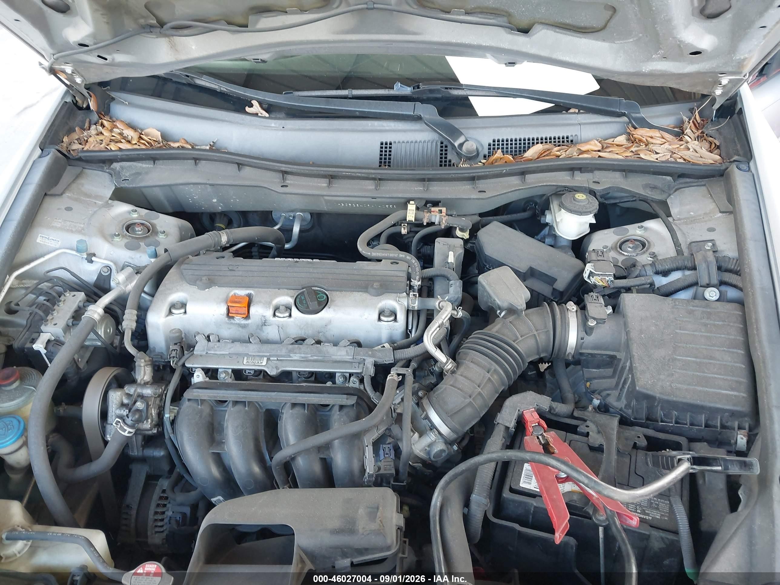 2009 Honda Accord 2.4 Lx-p Silver vin: 1HGCP26409A140556