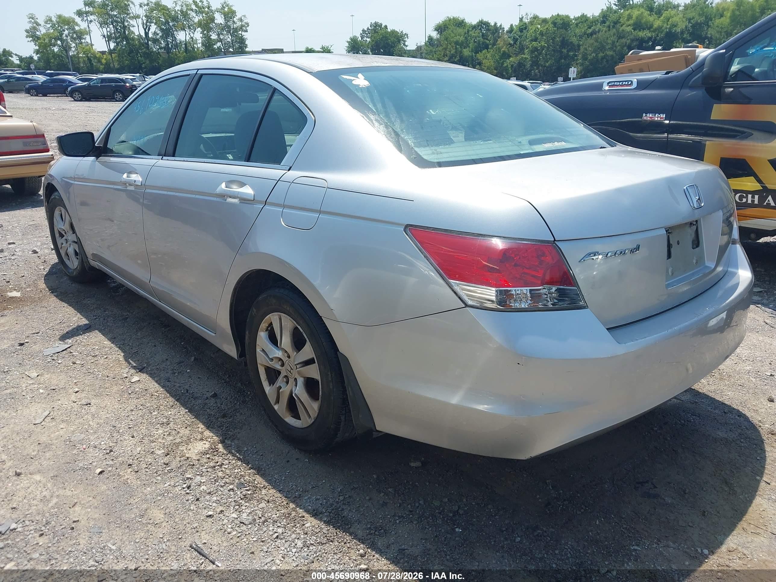 2009 Honda Accord 2.4 Lx-p Серебряный vin: 1HGCP26409A168597