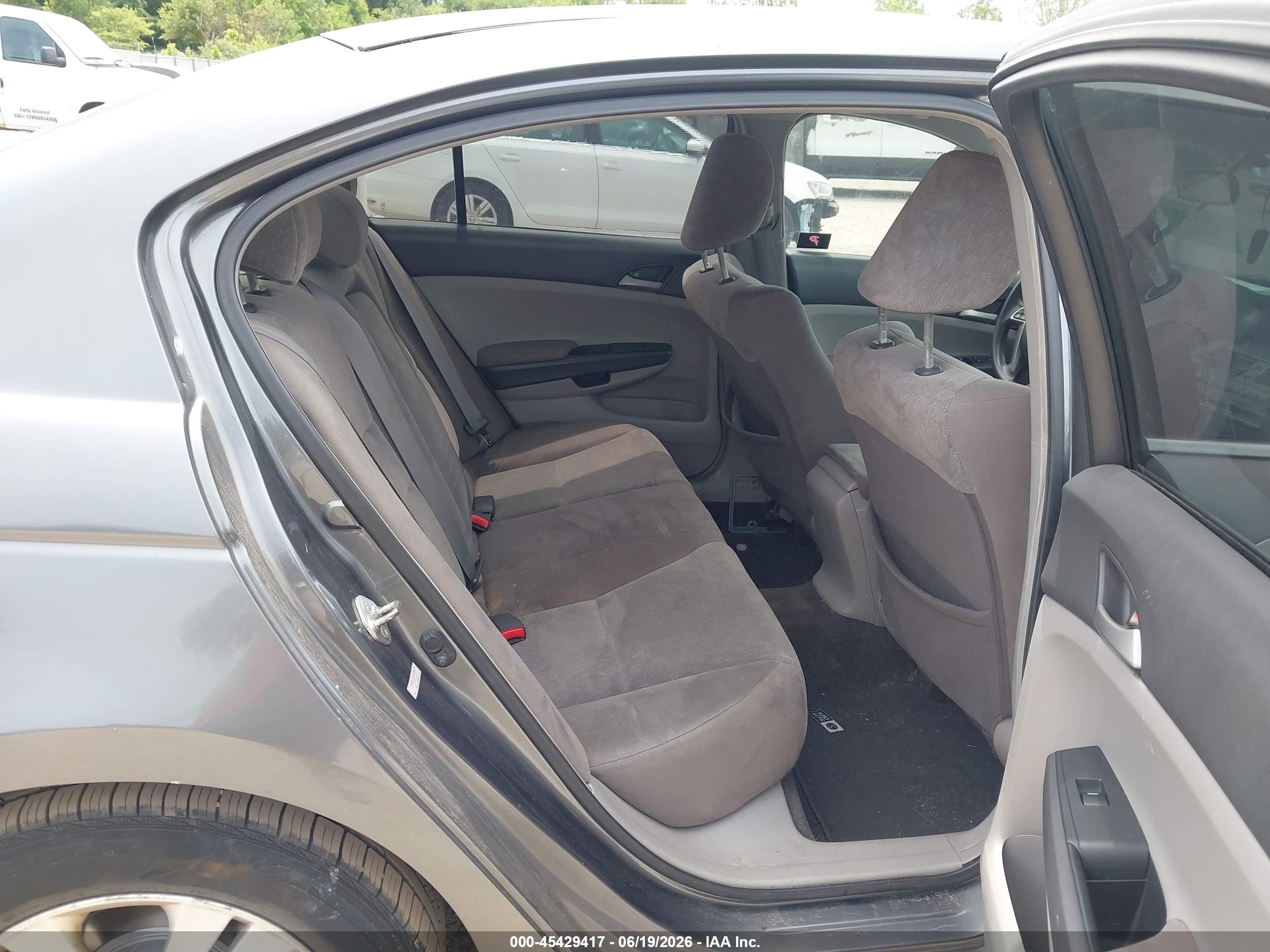 2009 Honda Accord 2.4 Lx-p Gray vin: 1HGCP26409A201808