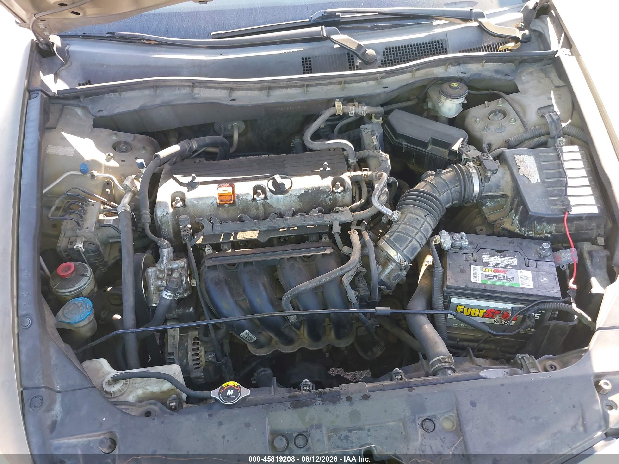 2008 Honda Accord 2.4 Lx-p Коричневый vin: 1HGCP26418A011143