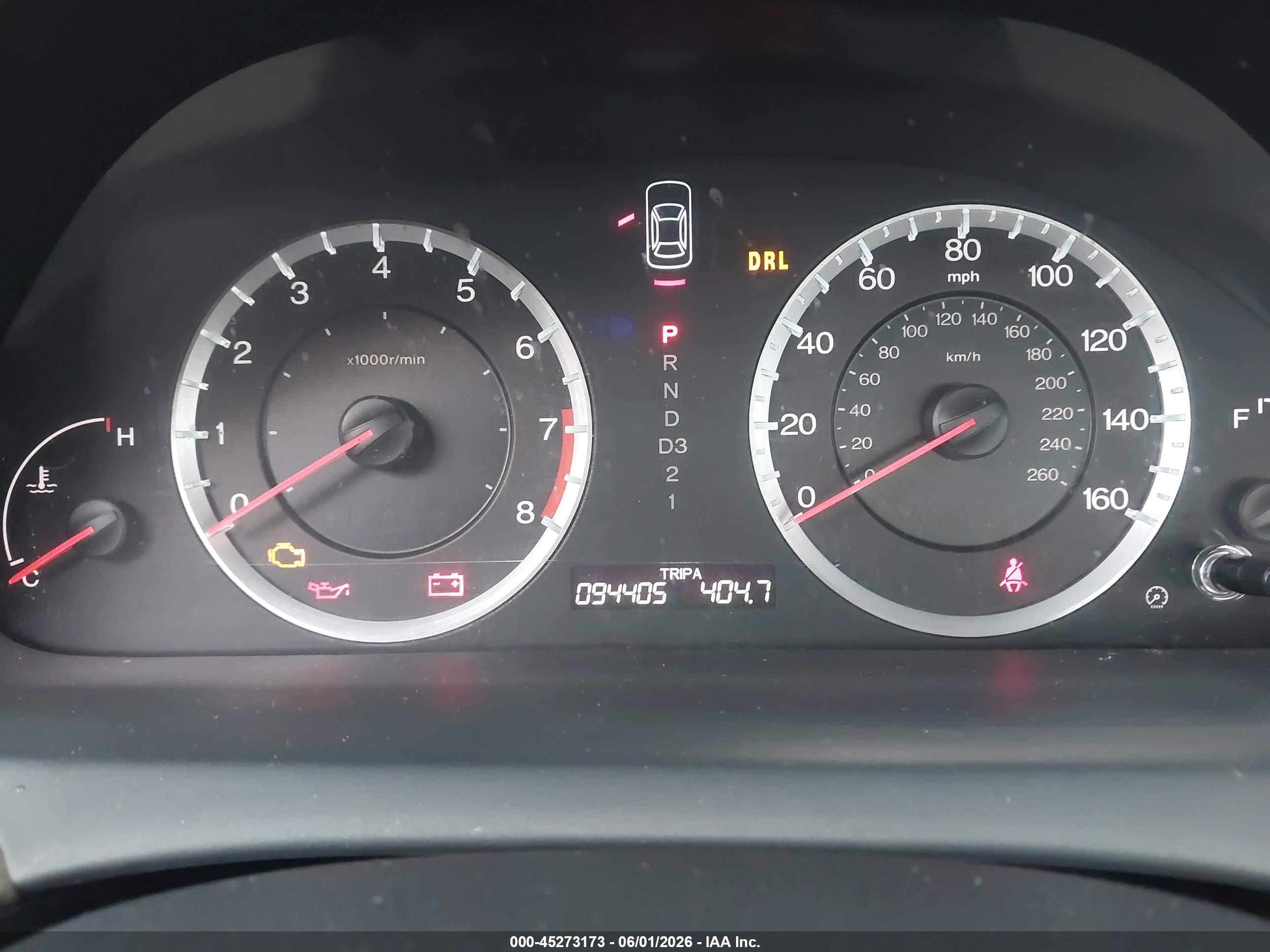 2008 Honda Accord 2.4 Lx-p Maroon vin: 1HGCP26418A162354