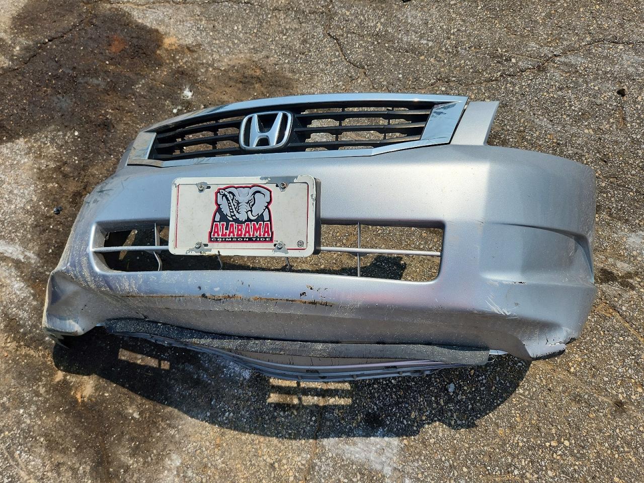 2008 Honda Accord Серебряный vin: 1HGCP26418A163925