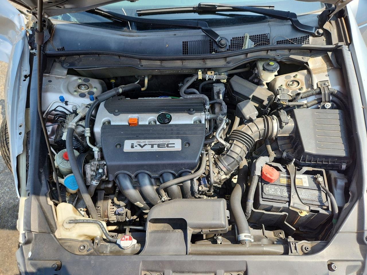 2008 Honda Accord Серебряный vin: 1HGCP26418A163925